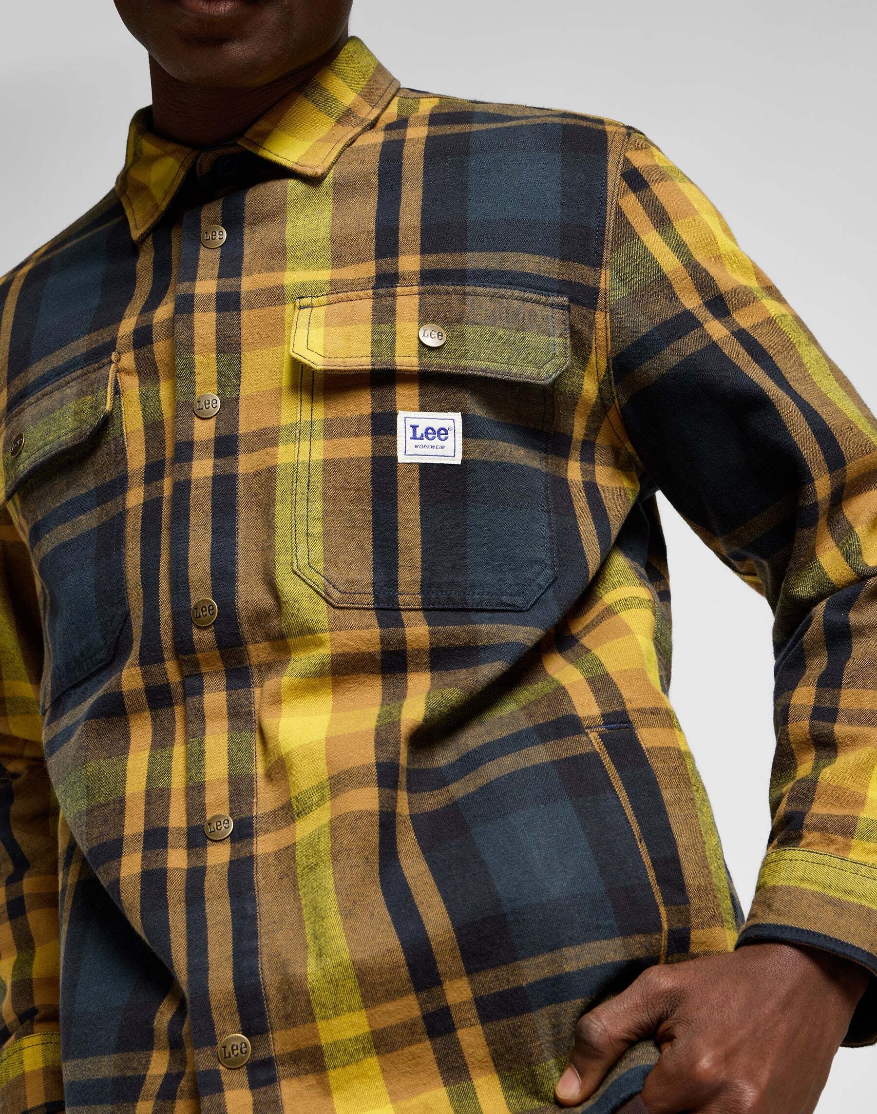 Lee® Langarmhemd »LEE Langarmhemd Workwear Overshirt«