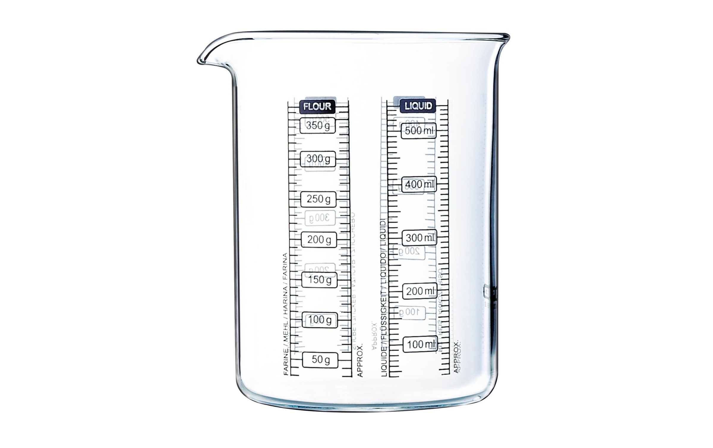Image of PYREX Messbecher "5 dl" Borosilikatglas 1 Stk. tlg.