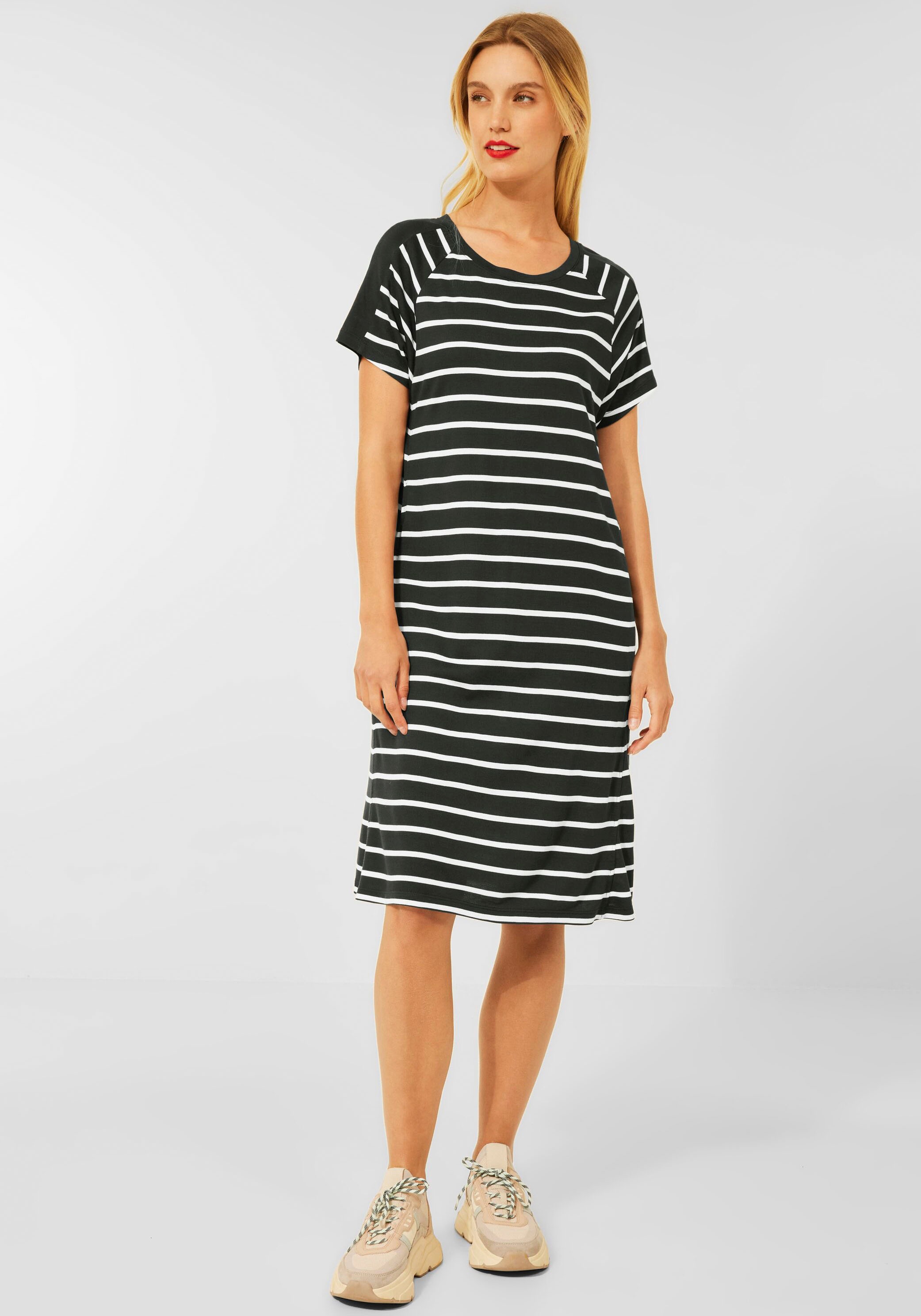 Image of STREET ONE Shirtkleid, mit Rundhalsausschnitt bei Ackermann Versand Schweiz