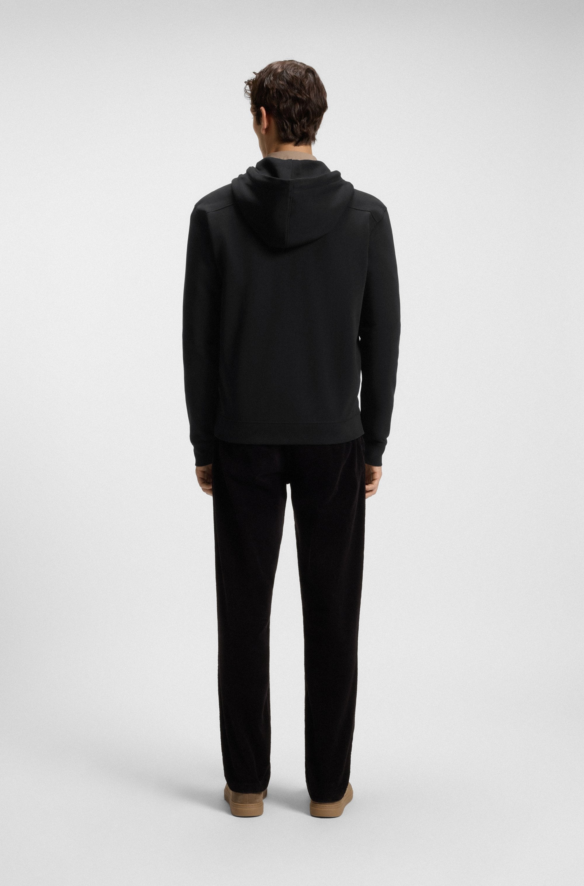 BOSS ORANGE Kapuzensweatjacke »Zetalky« mit Kängurutasche