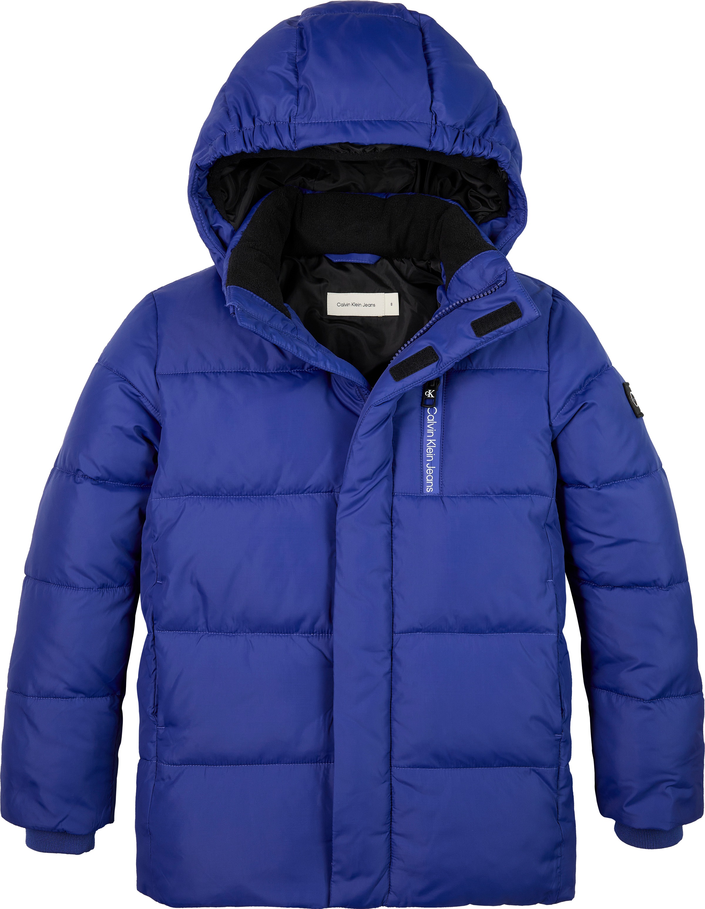 Calvin Klein Jeans Winterjacke »ESSENTIAL PUFFER JACKET«, mit Kapuze, für Kinder bis 16 Jahre und mit Logopatch