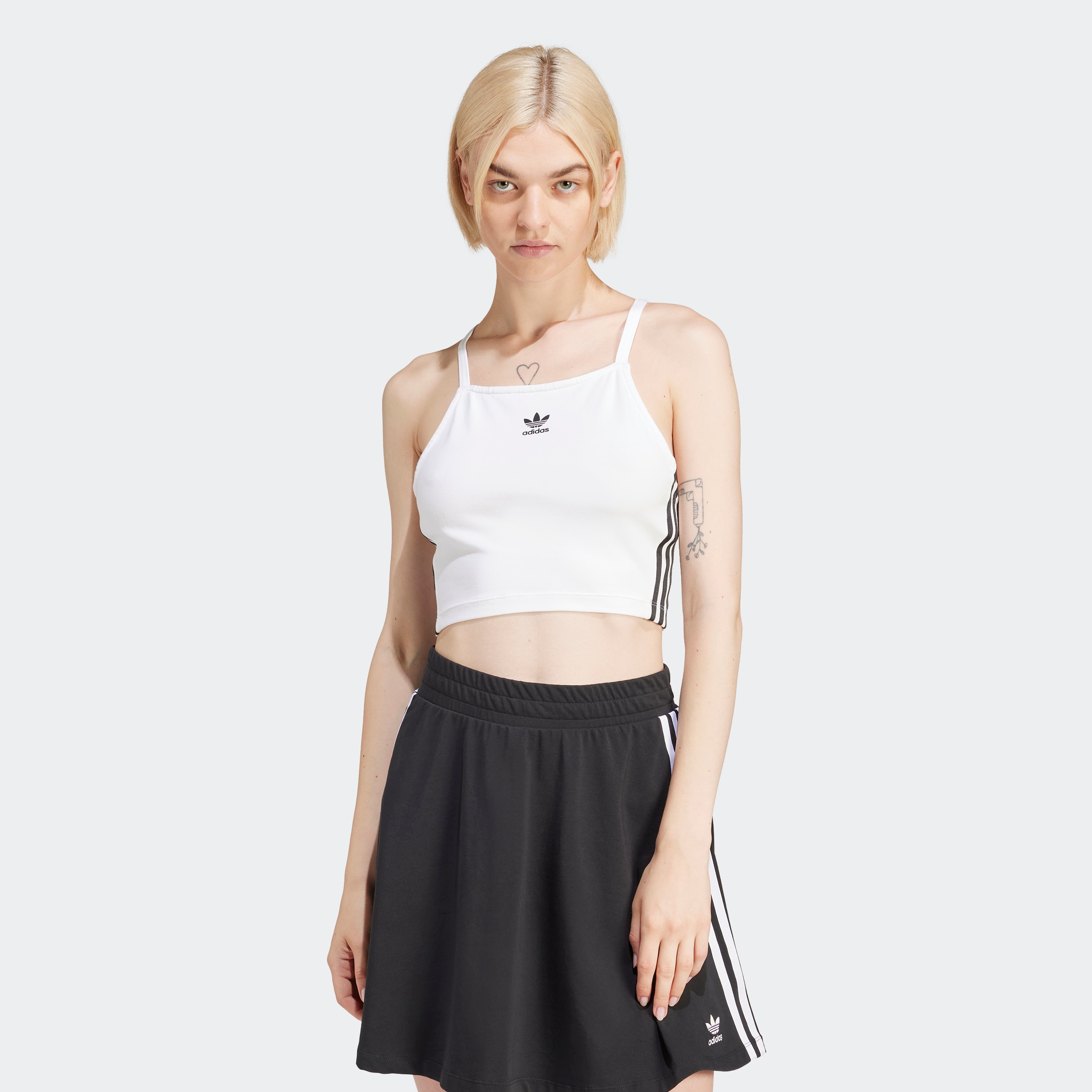 adidas Originals Tanktop »3 S CROP TOP«