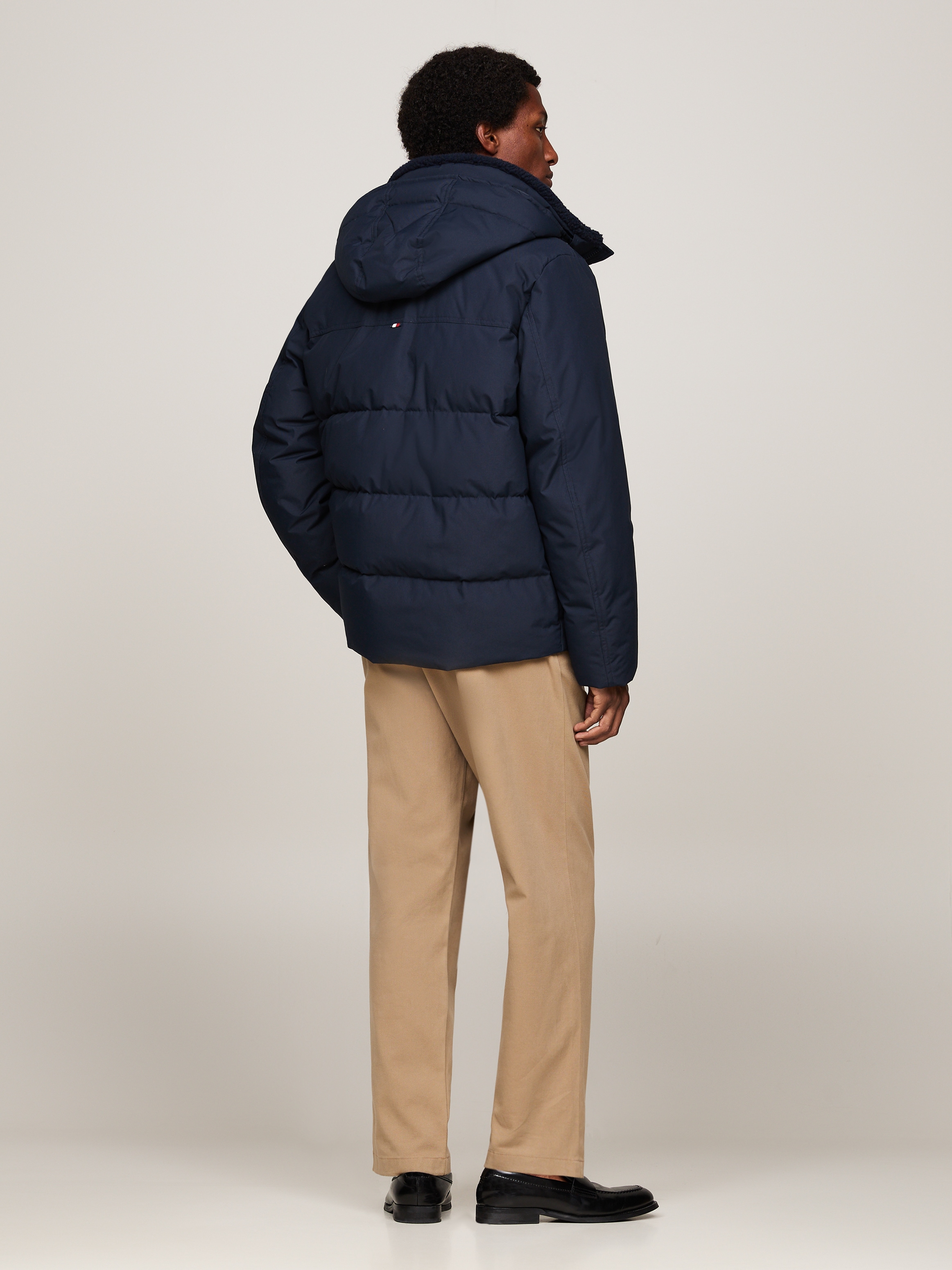 Tommy Hilfiger Parka »ROCKIE UTILITY HOODED JACKET«, mit Kapuze, Abnehmbare Kapuze mit Kordelzug, 2-Wege-Reissverschluss