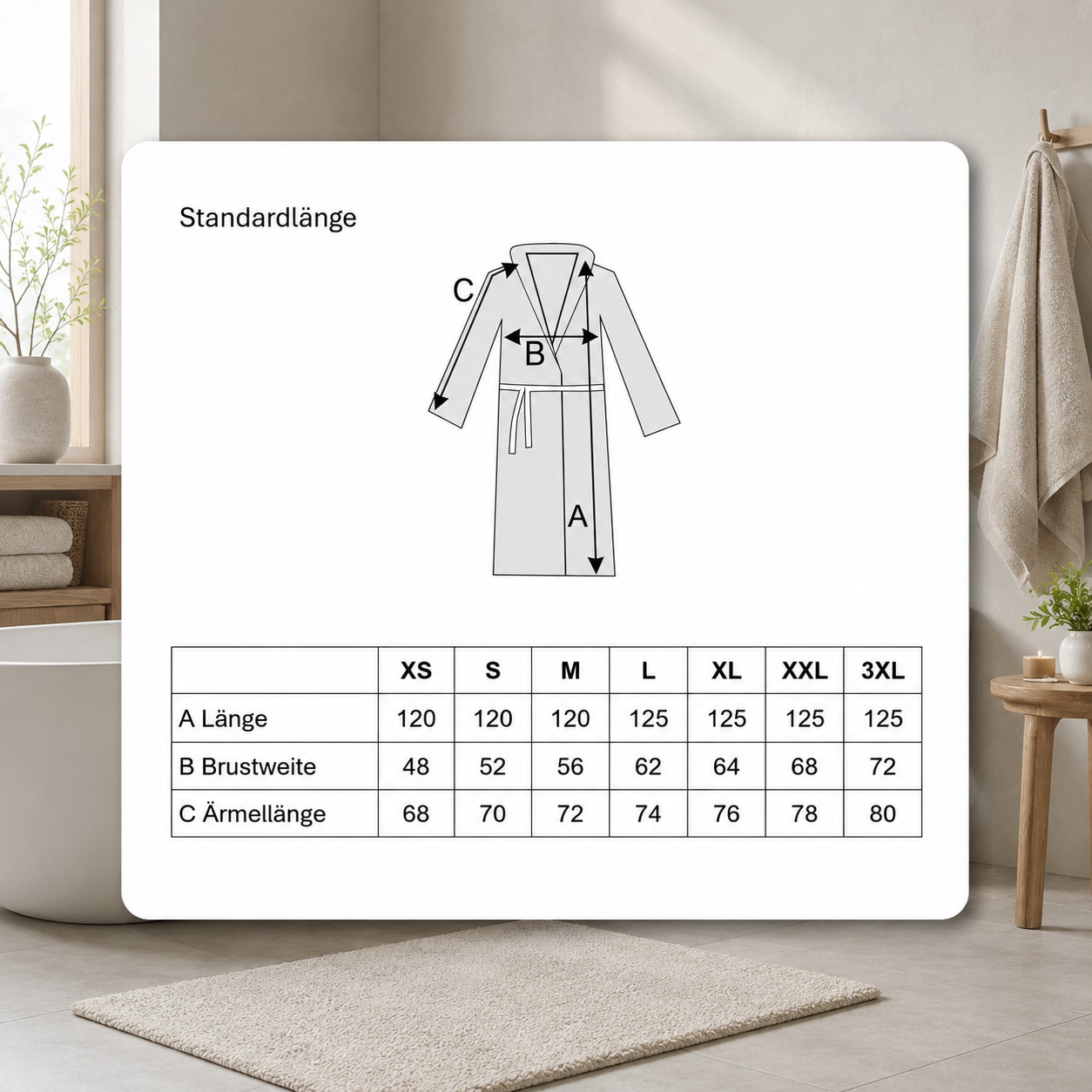GOODproduct Unisex-Bademantel »Anna Leo, ideal für Sauna & Spa, Hotelbademantel, Morgenmantel« 1 Stk. für Damen & Herren, mit Taschen, S-3XL, mit trendigem Animal-Print