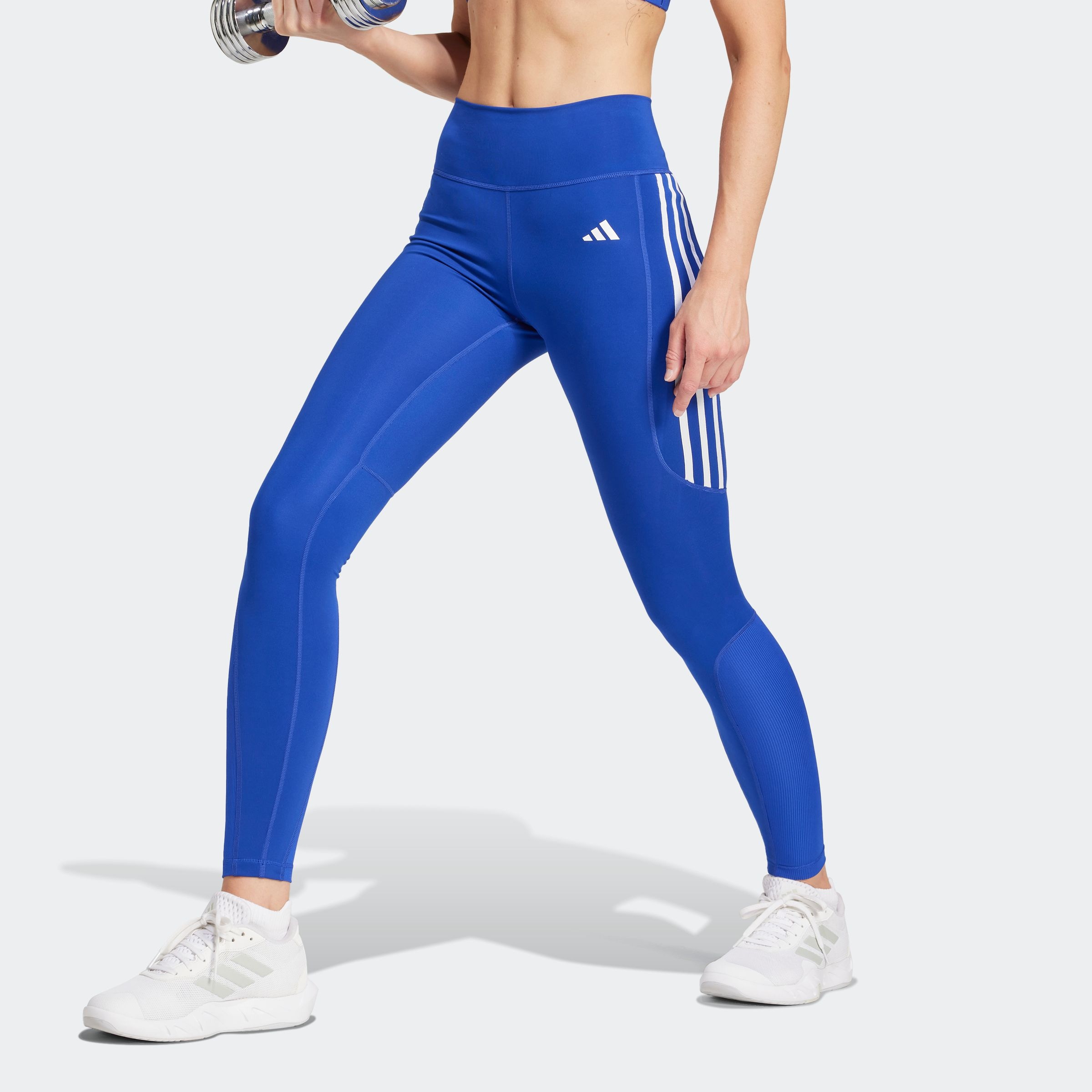 Image of adidas Performance Trainingstights "OPTIME ESSENTIALS STASH POCKET FULL-LENGTH LEGGINGS"