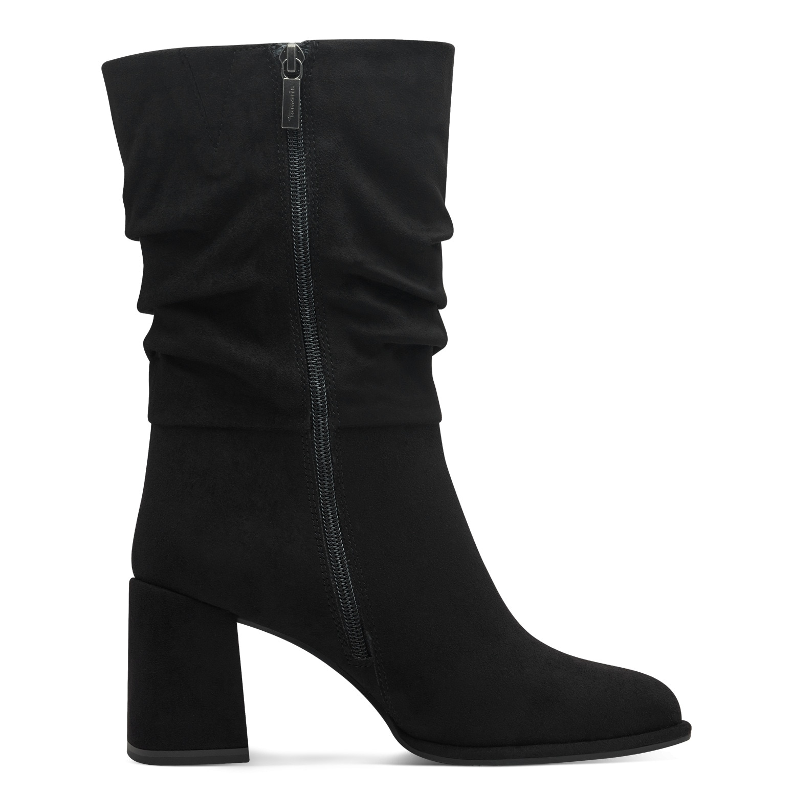 Tamaris Bottes  Talons blocs, bottines courtes avec fermeture éclair, fabrication vegan