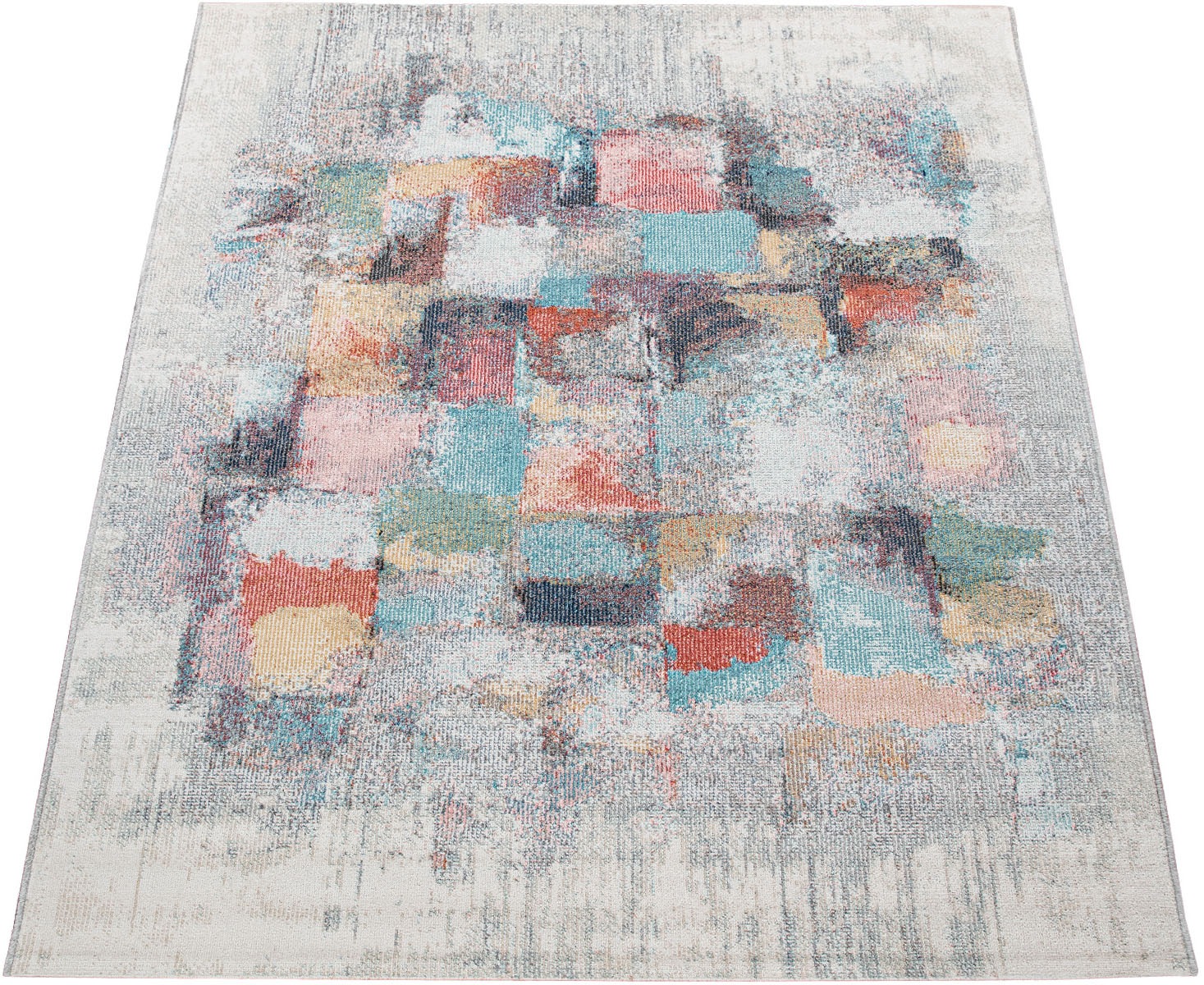 Image of Paco Home Teppich »Torres 277«, rechteckig, 4 mm Höhe, modernes abstraktes Design, In- und Outdoor geeignet, Wohnzimmer bei Ackermann Versand Schweiz