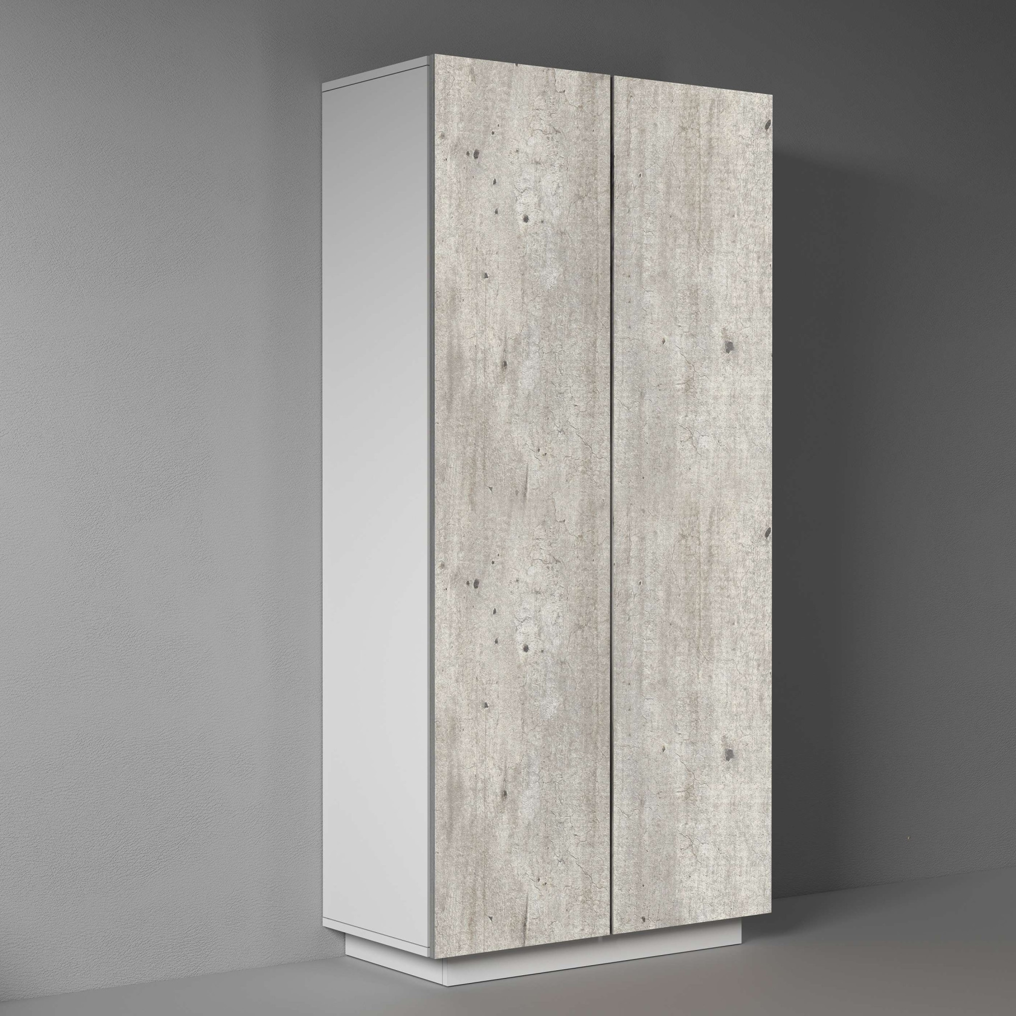 Home affaire Armoire de classement »Coro, Mehrzweckschrank, Büroschrank mit 2 Türen« & verstellbare Einlegeböden, Höhe 86 oder 166 cm, Made in Italy