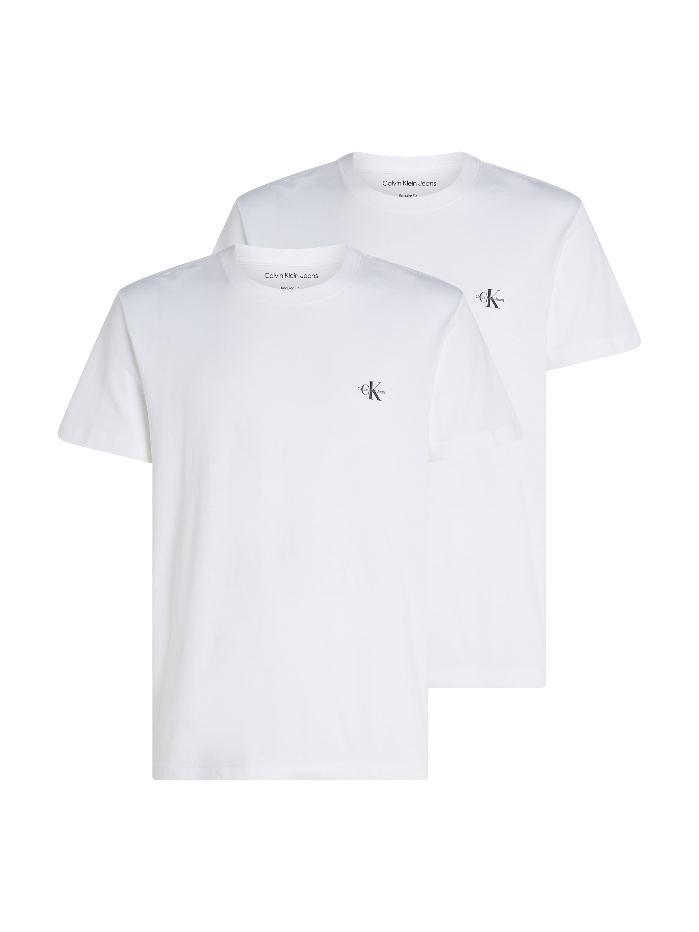 Image of Calvin Klein Jeans T-Shirt "2 PACK MONOLOGO" Logodruck