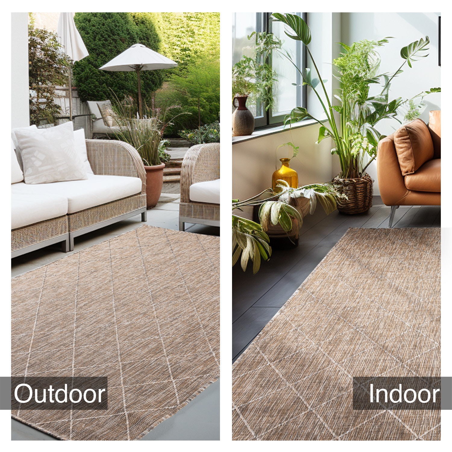 Ayyildiz Teppiche Outdoorteppich »ZAGORA 4512«, rechteckig, 5 mm Höhe, Läufer, Pflegeleicht / Strapazierfähig / In- und Outdoor geeignet