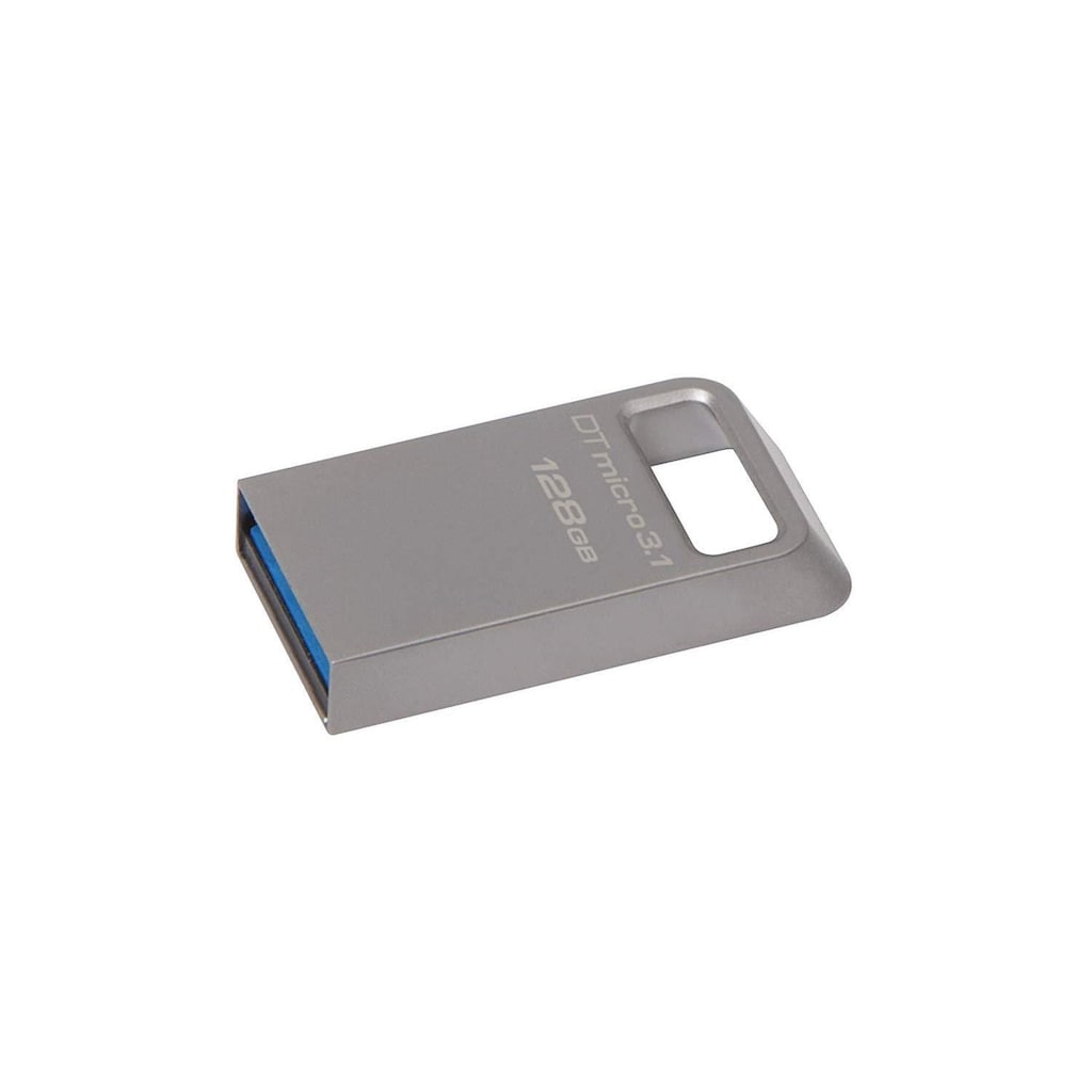 Kingston Mini-USB-Stick »DataTraveler Micro 3,1 128 GB«, (Lesegeschwindigkeit 100 MB/s)