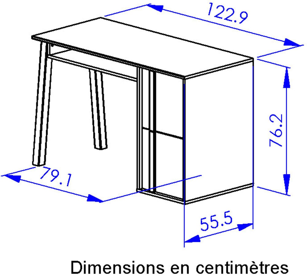 Gami Ensemble de chambre à coucher »ARIA« Set, 3 tlg. Ein praktisches Kopfteil mit Stauraum