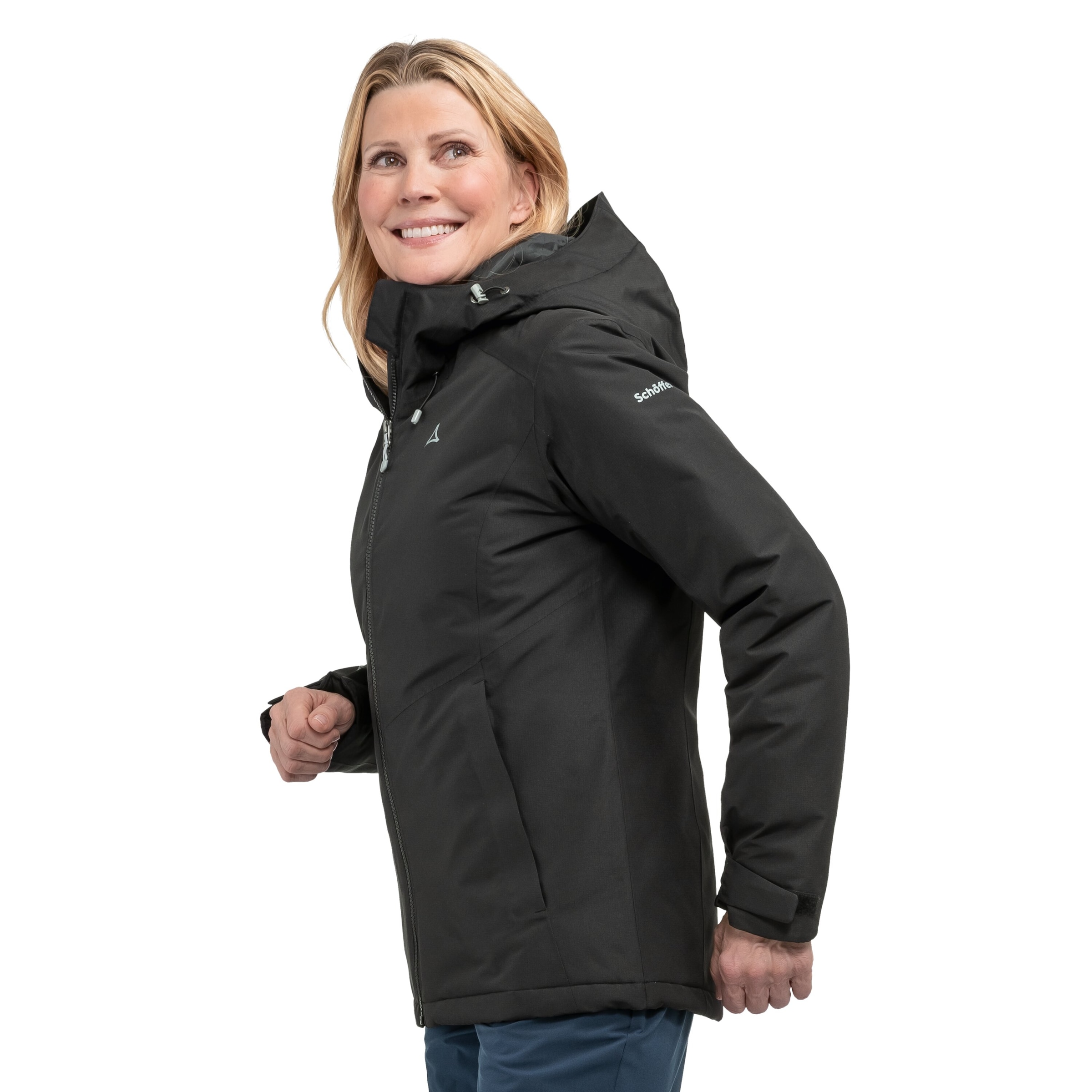Schöffel Outdoorjacke »Ins Jacket Style Wildkar WMS« mit Kapuze Wärmend, winddicht, wasserabweisend Übergangsjacke