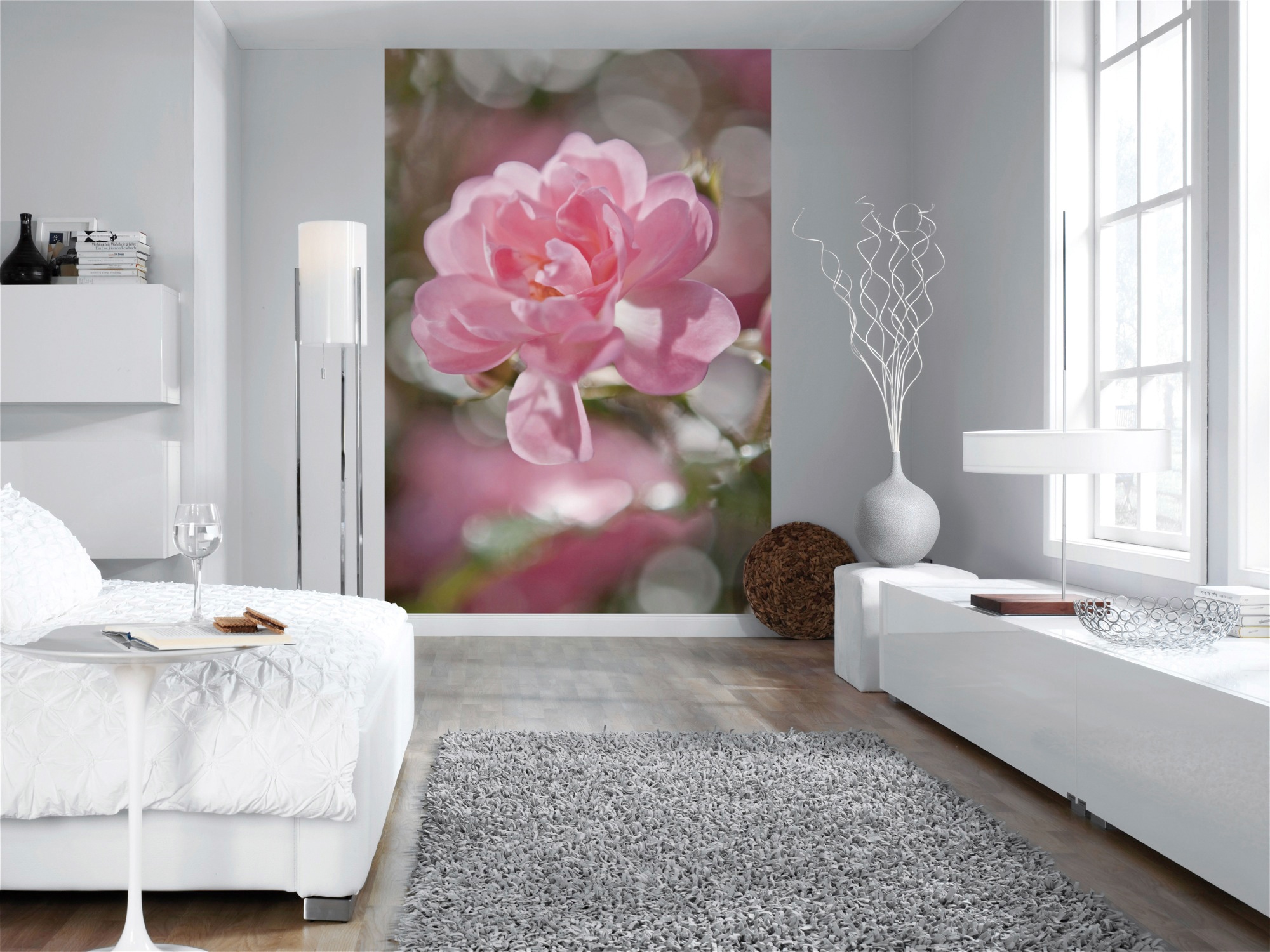 Komar Fototapete »Bouquet - Grösse 184 x 254 cm«, bedruckt, Wohnzimmer, Schlafzimmer