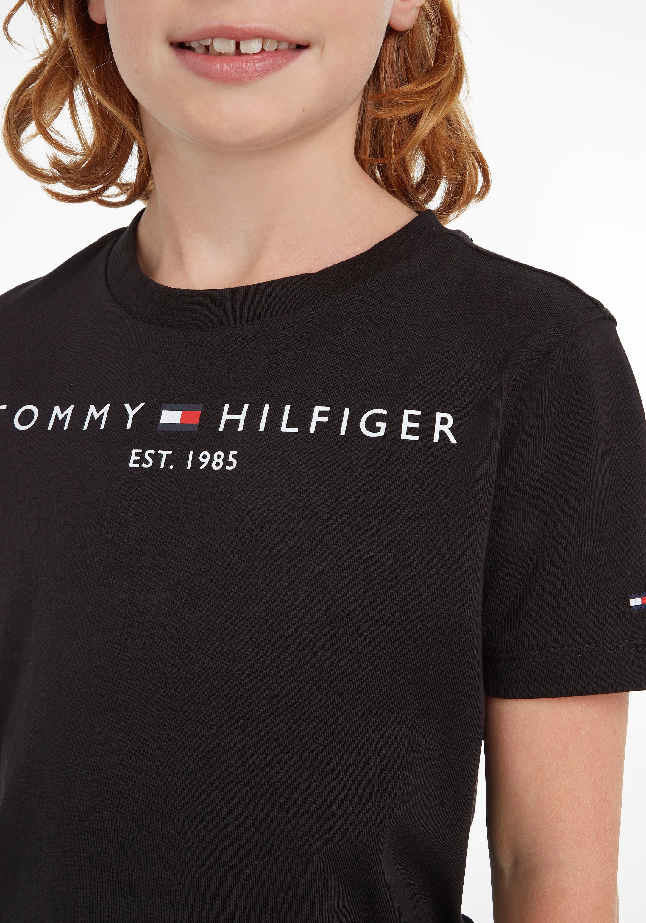MiniMe,für Tommy Junior TEE«, Modische kaufen Kids ohne Mindestbestellwert »ESSENTIAL Kinder Jungen T-Shirt Hilfiger