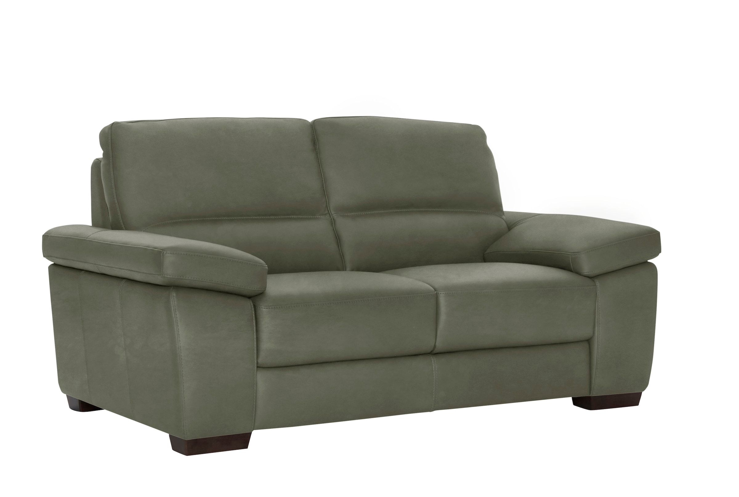 CALIA ITALIA 2-places »Gaia, Sofa im edlen Design und mit erstklassigem Sitzkomfort« aus pflegeleichtem Luxus-Microfaser Ginevra Hydro Care