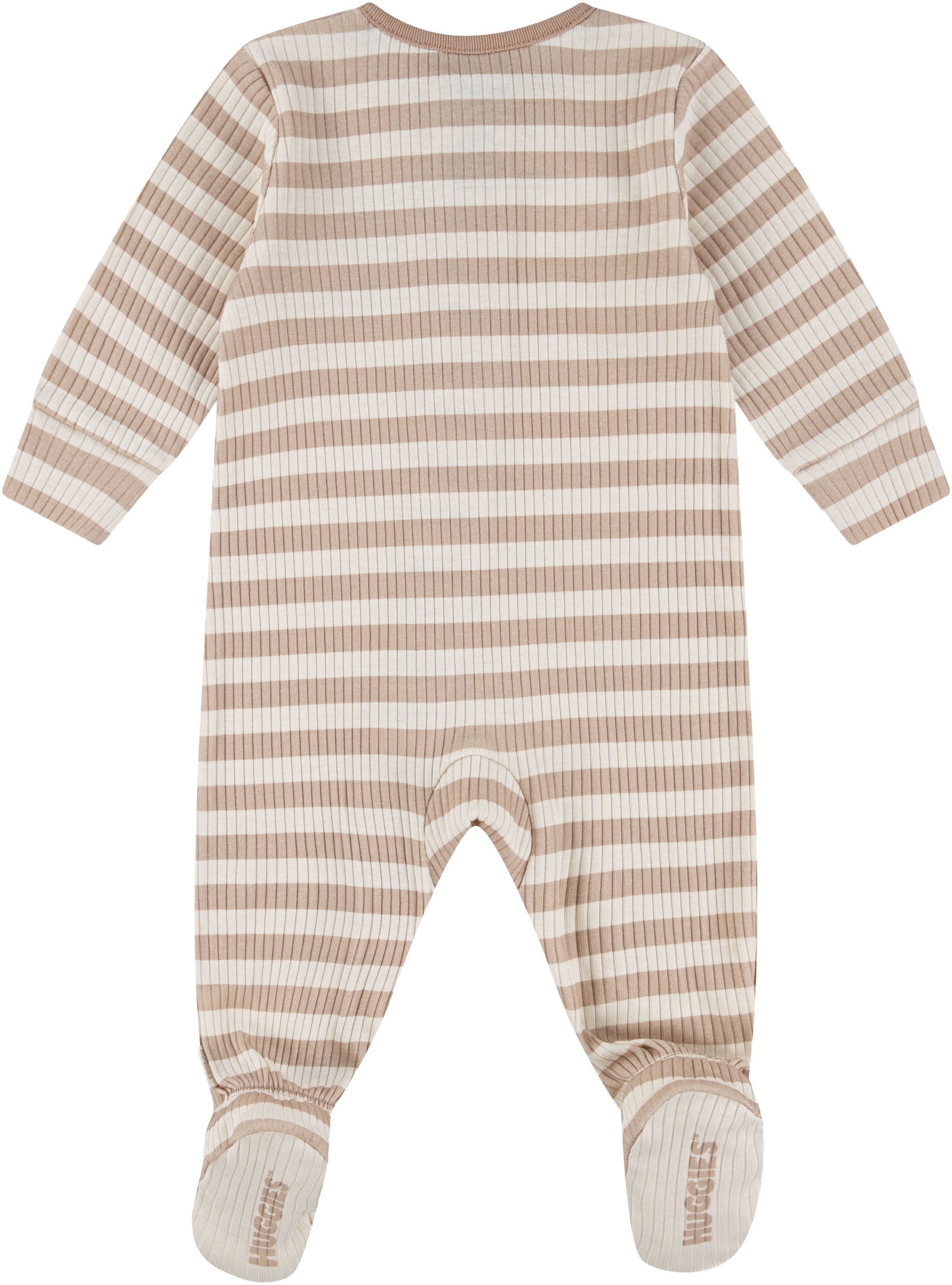 HUGGIES babywear Schlafoverall »HUGB FOOTED COVERALL«, mit süsser Bärchenstickerei