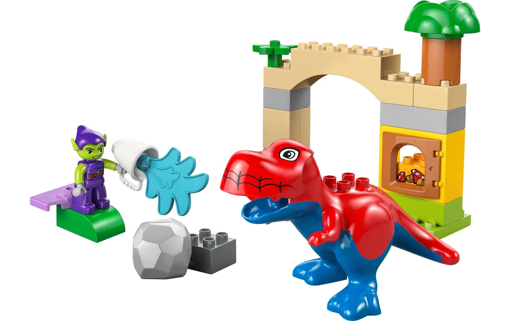 LEGO® Konstruktionsspielsteine »Spidey-Rex vs. Green Goblin (10463), LEGO DUPLO Disney™«