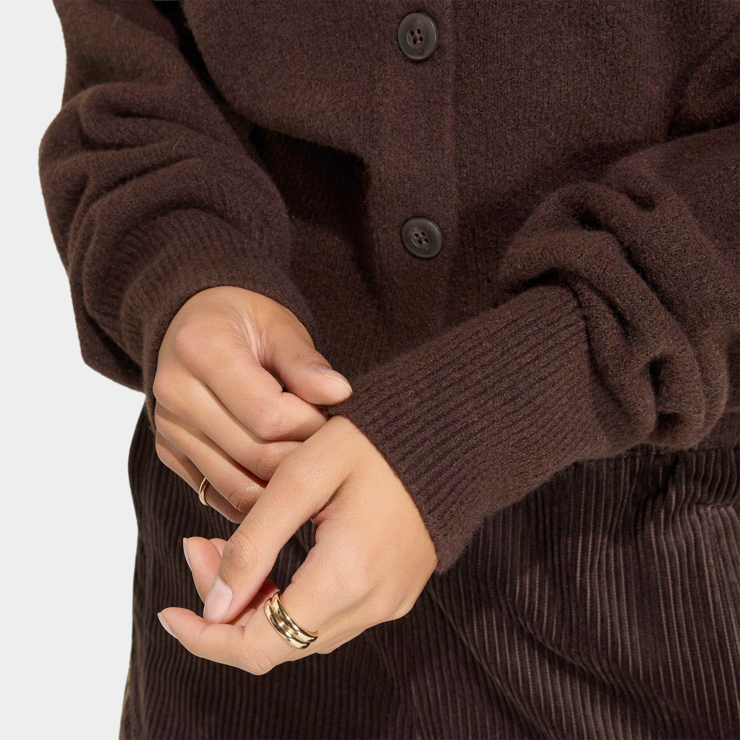 adidas Originals Poloshirt »ESSENTIALS« Strickjacke mit Knopfverschluss