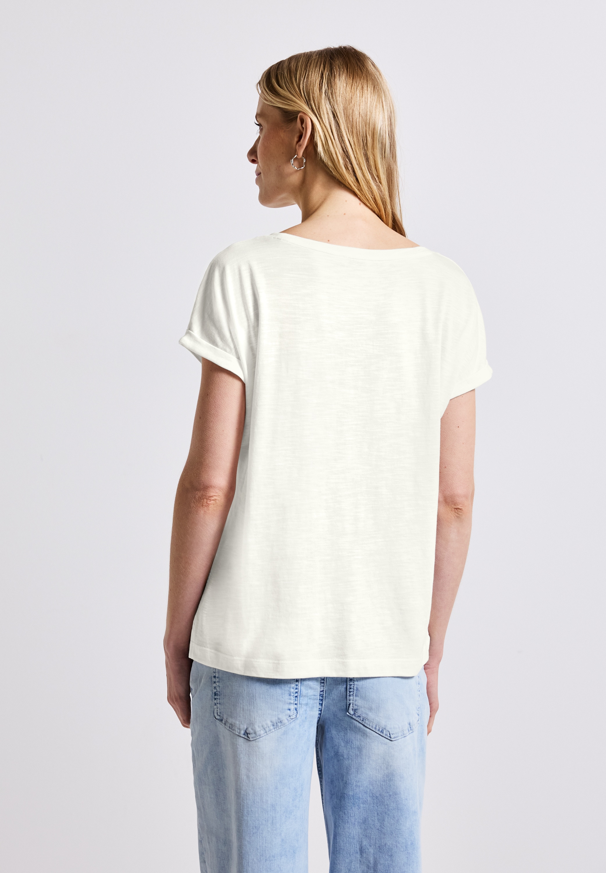 STREET ONE Shirttop, mit Frontprint und Wording Artwork