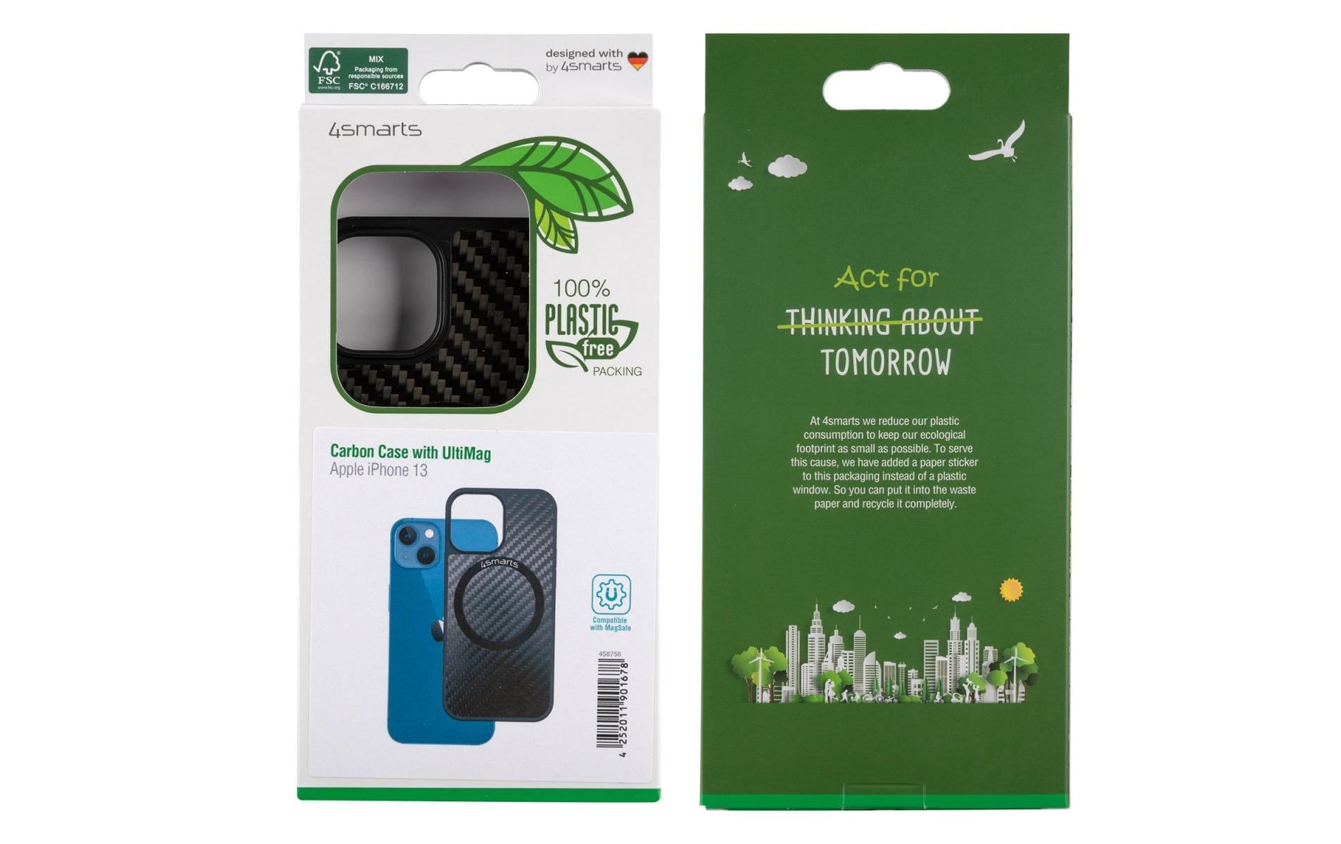 4smarts Backcover »Cover Carbon«