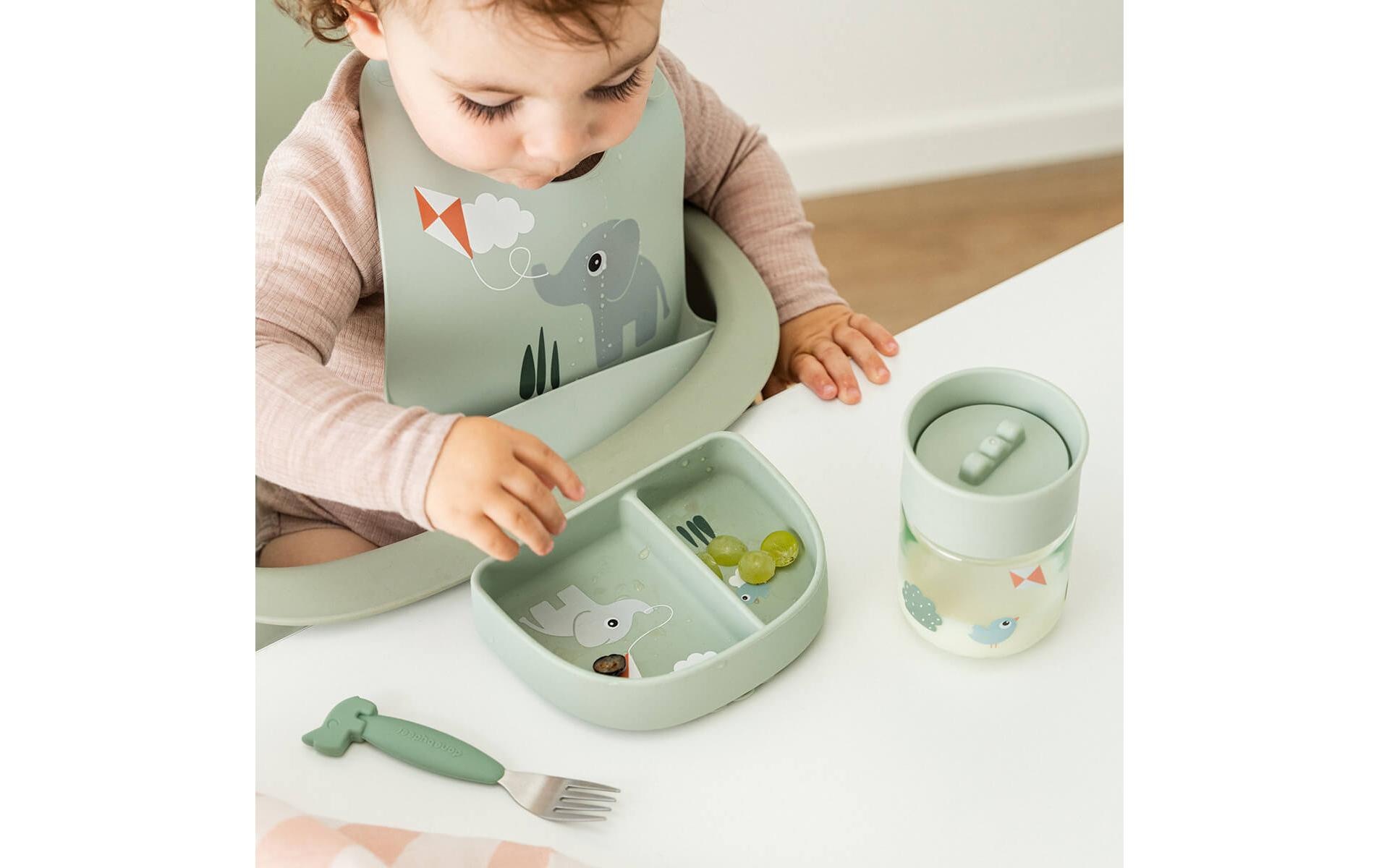 DONE BY DEER Bol pour enfant »done by deer Stick&Stay« aus silicone