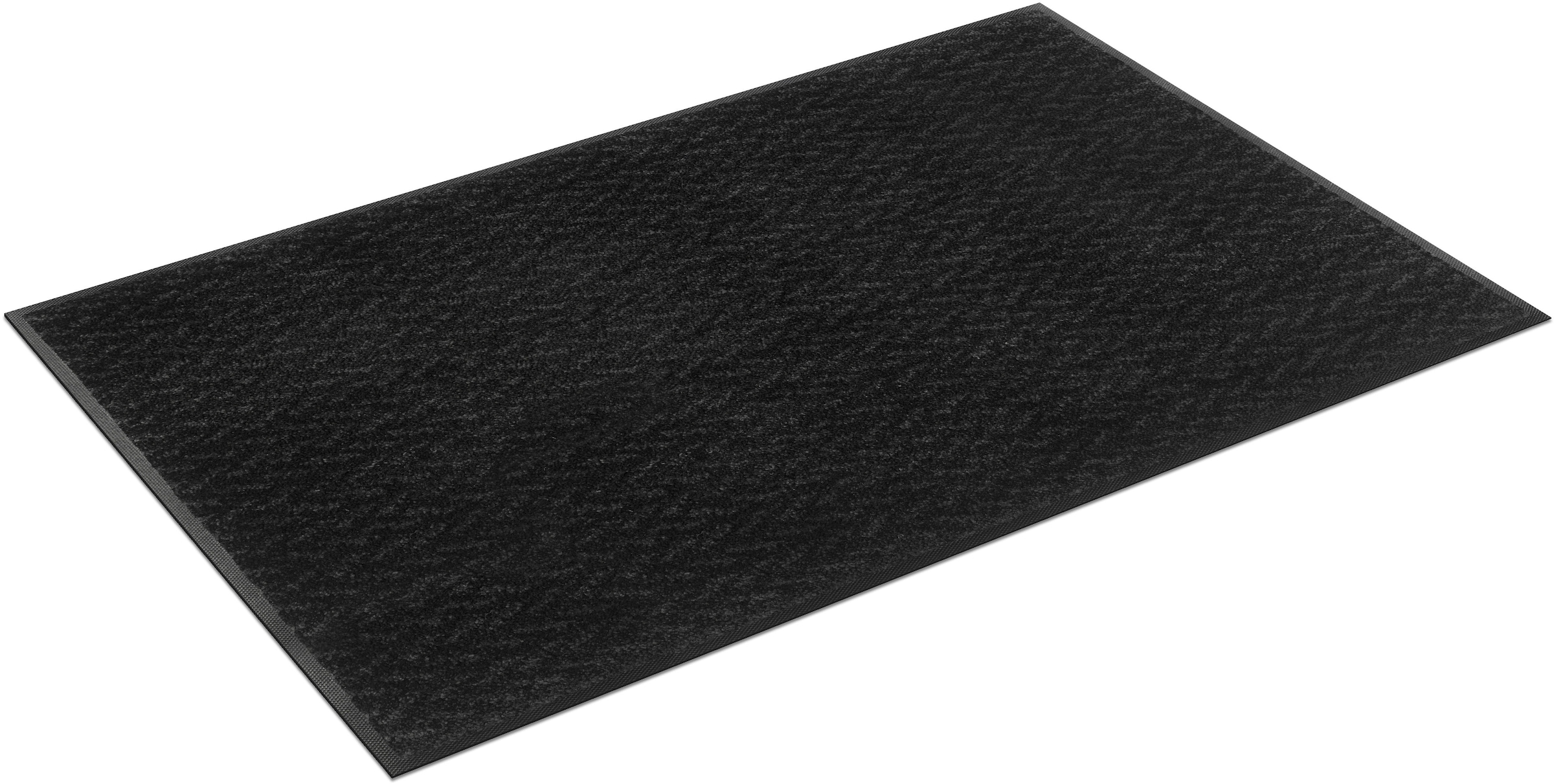 Image of wash+dry by Kleen-Tex Teppich "Duo Charcoal" rechteckig 9 mm Höhe rutschhemmend, In- und Outdoor geeignet, waschbar