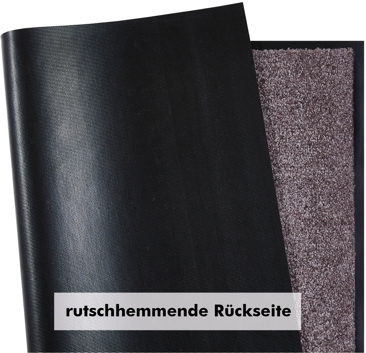 Andiamo Fussmatte »Super Wash & Clean«, rechteckig, 7 mm Höhe, Schmutzfangmatte, Uni Farben, Herbst &, rutschhemmend, waschbar