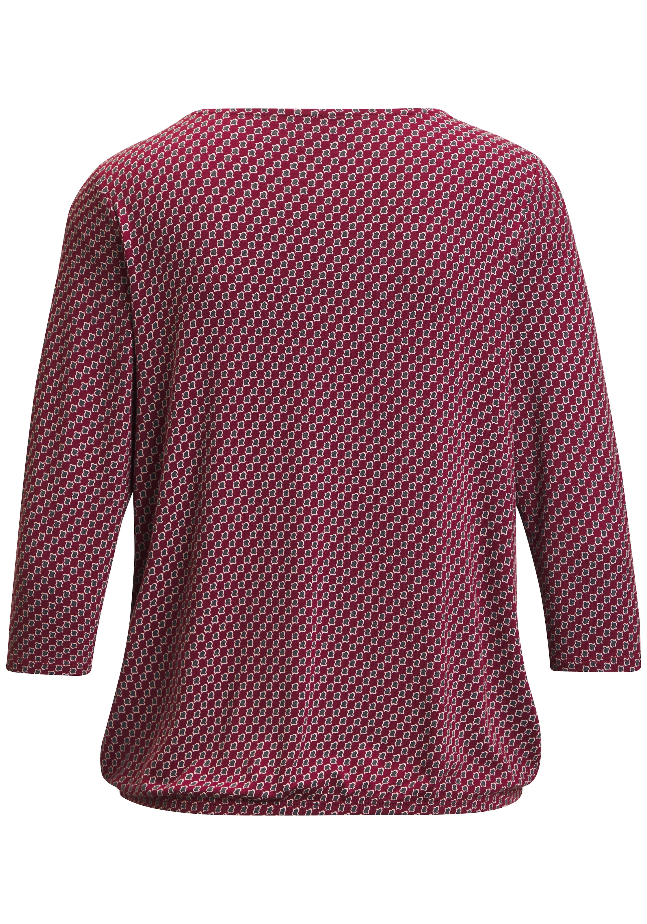 Vivance Shirt à col rond »mit goldfarbenem Zierknopf am Ausschnitt« 2er-Pack,  aus weichem Viskose-Stretch