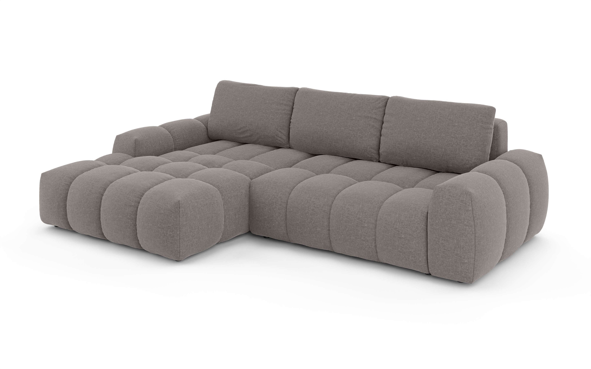 GOODproduct Canapé d'angle »AZITA L-Form, 270 cm - OTTO. Verlässliche Qualität.« wahlweise als Schlafsofa m. Bettkasten, Bubble-Optik