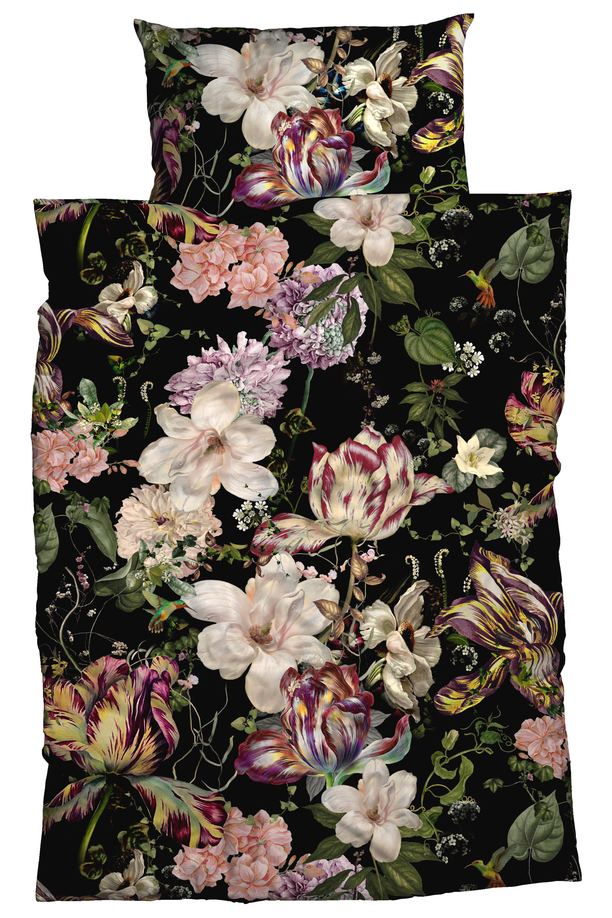 CASATEX Linge de lit »Nightflowers« 2 floral, stylé et élégant
