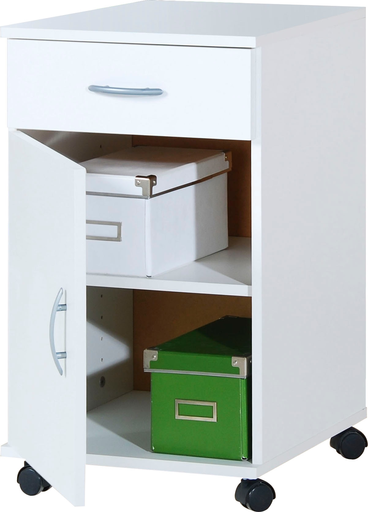VOGL Möbelfabrik Rollcontainer »1191, Bürocontainer,«, (1 St.), verschiedene Ausführungen, mit Schubladen, Höhe 67 cm, Made in Germany