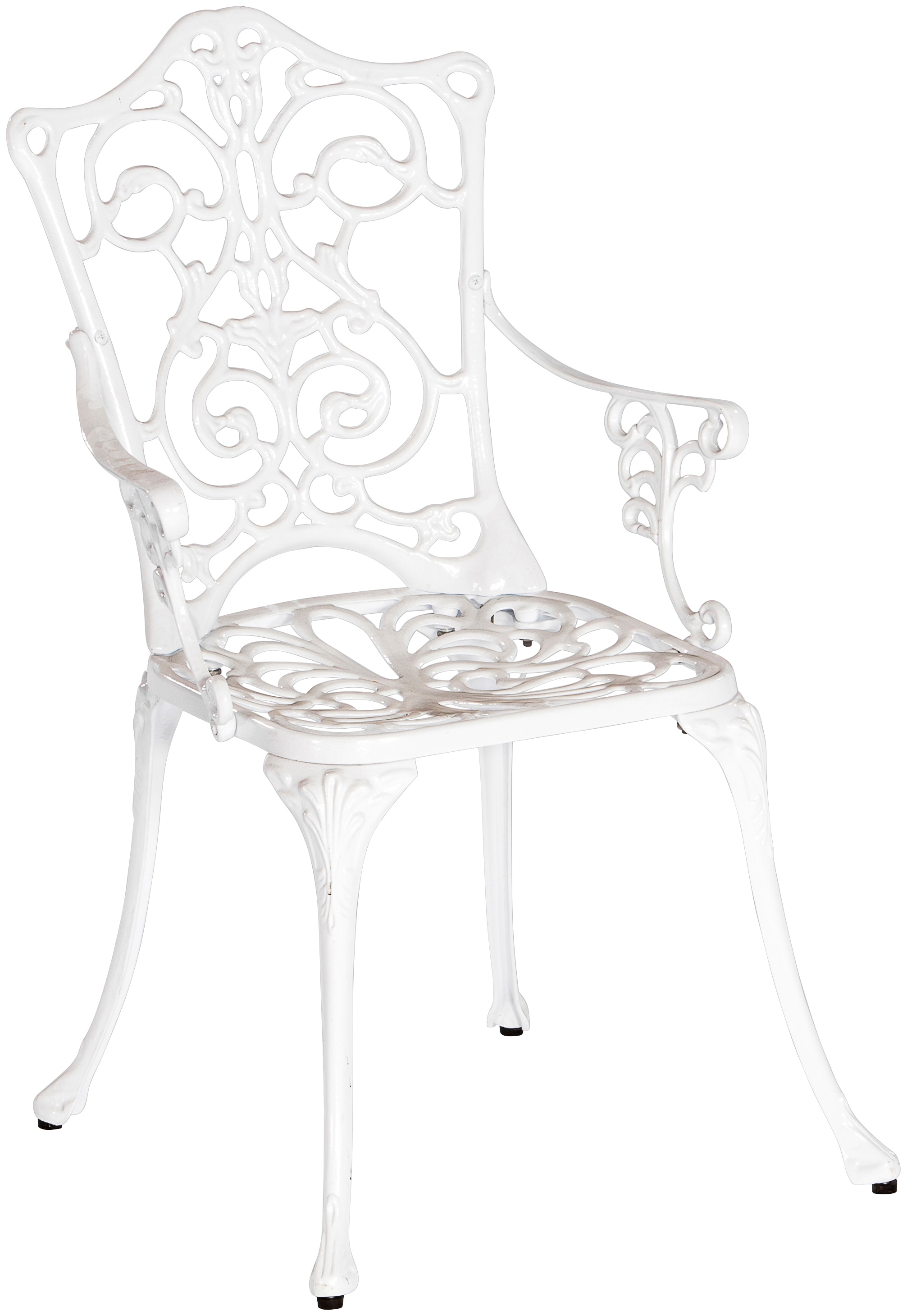 Image of MERXX Gartensessel "Lugano" 1 Stk. tlg. Aluminium, weiss