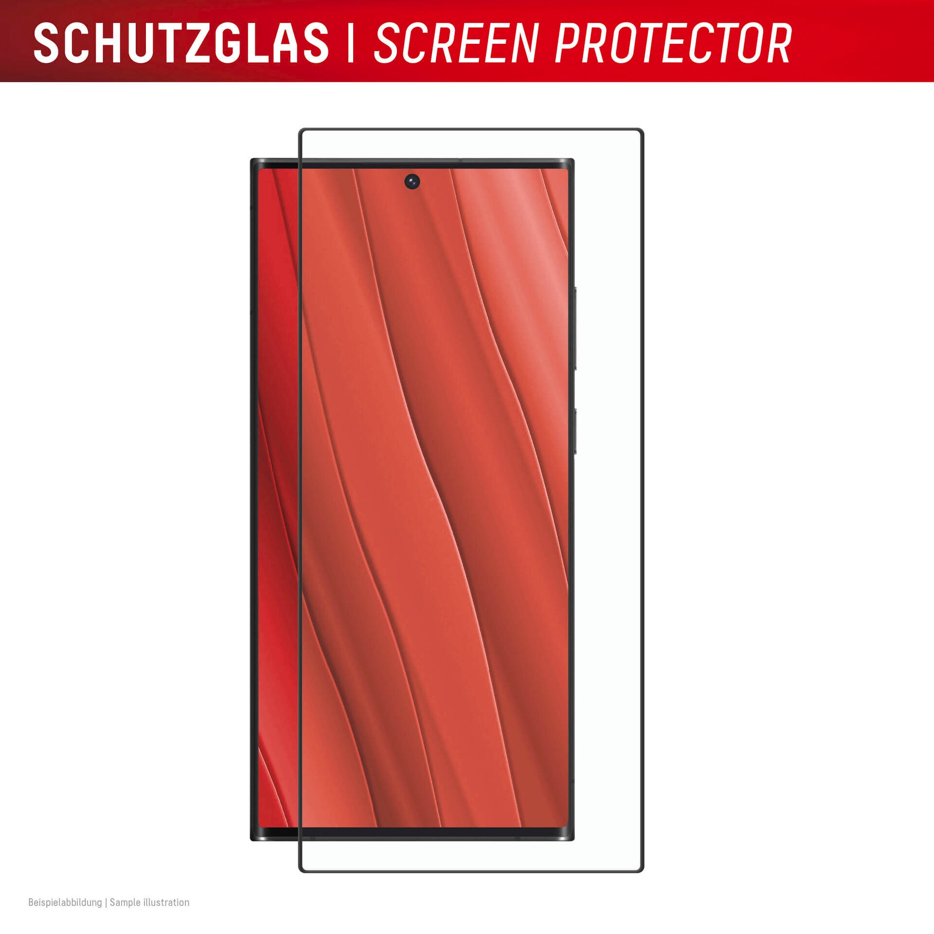 Displex Displayschutzglas »Premium Glass Full Cover Anti-Reflex« für Samsung Galax S24 Ultra 1 Stk. tlg. Displayschutzfolie, Schutzfolie, Bildschirmschutz, kratz- & stossfest