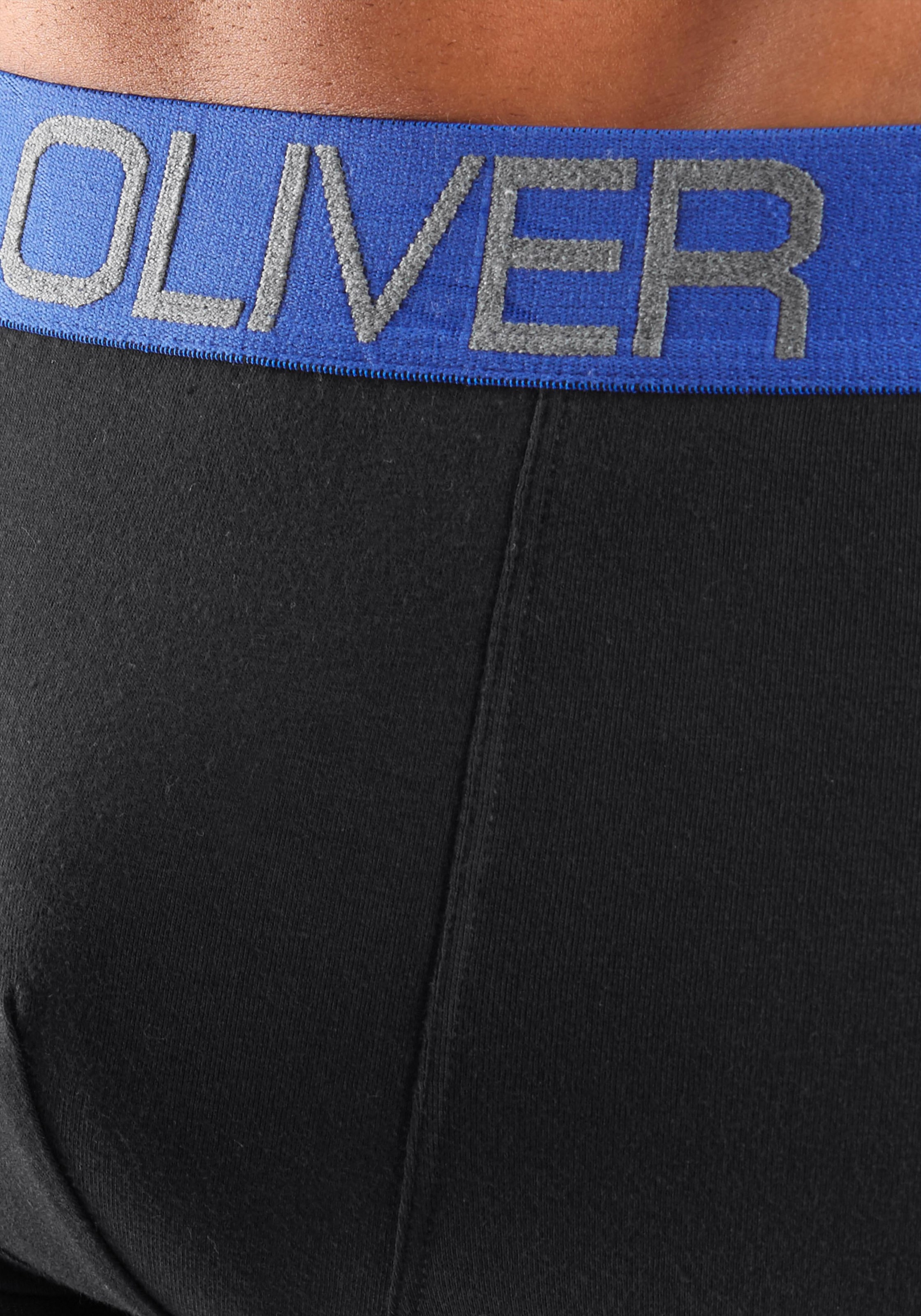 s.Oliver Hipster, (Packung, 4 St.), Boxershorts für Herren aus Baumwoll-Mix