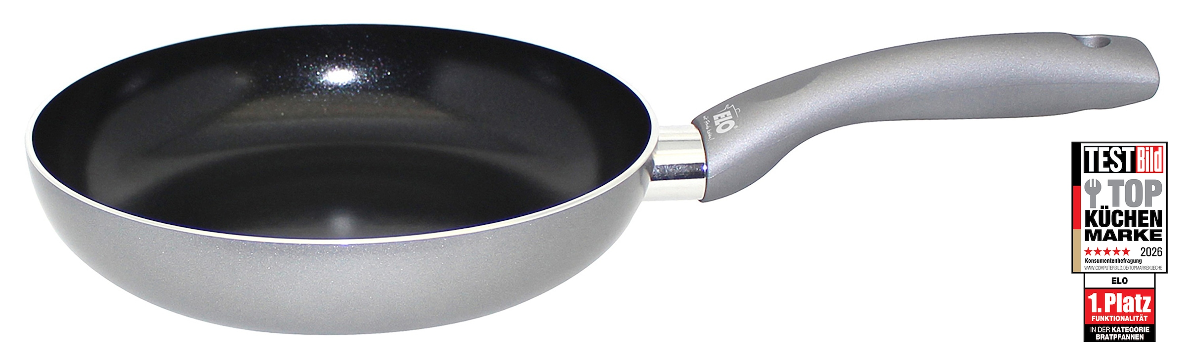 Image of Elo Bratpfanne "Ducato" Aluminium 1 Stk. tlg. Für alle Herdarten geeignet, inkl. Induktion
