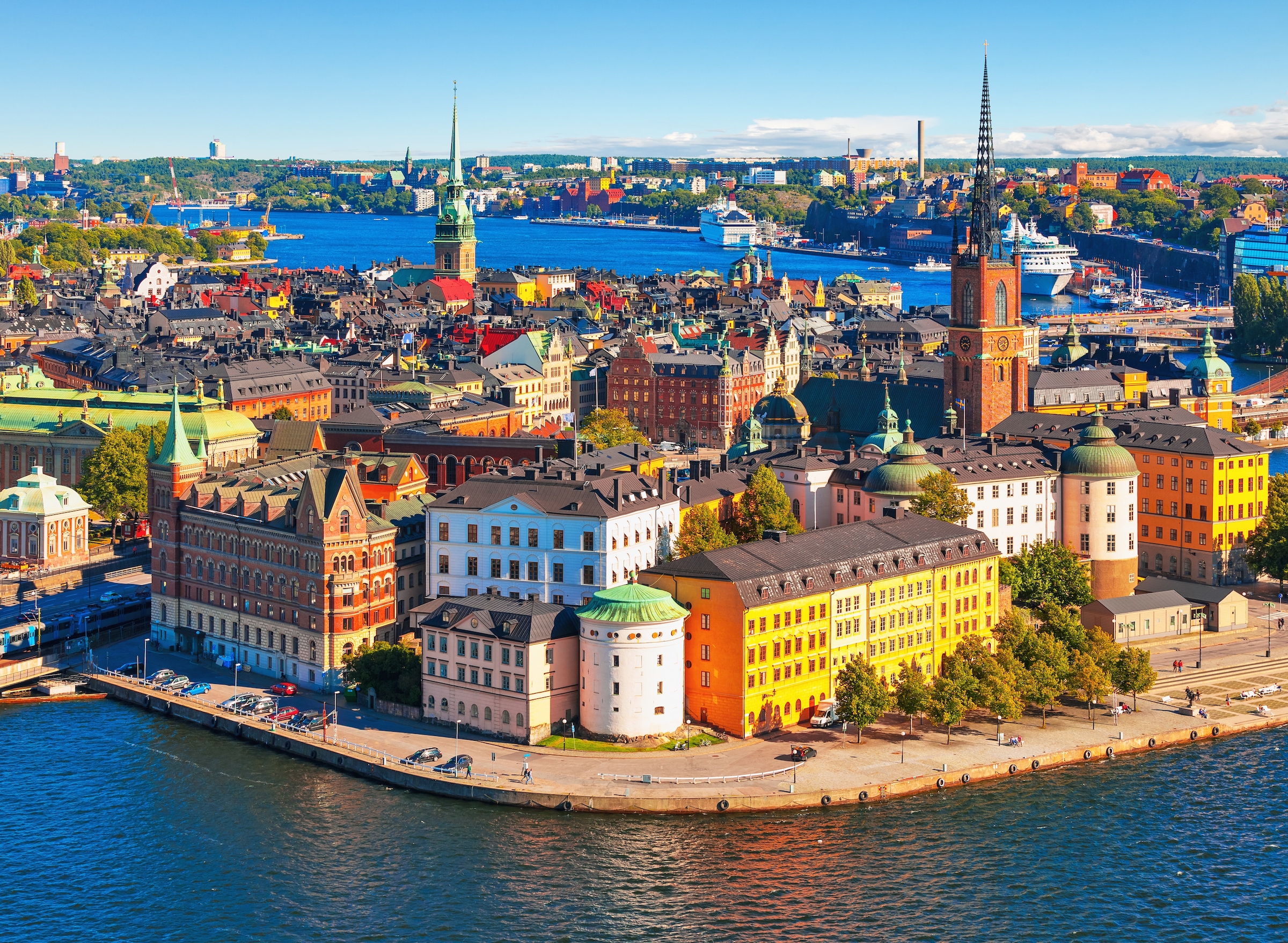 Image of Papermoon Fototapete "Stockholm Old Town" glatt