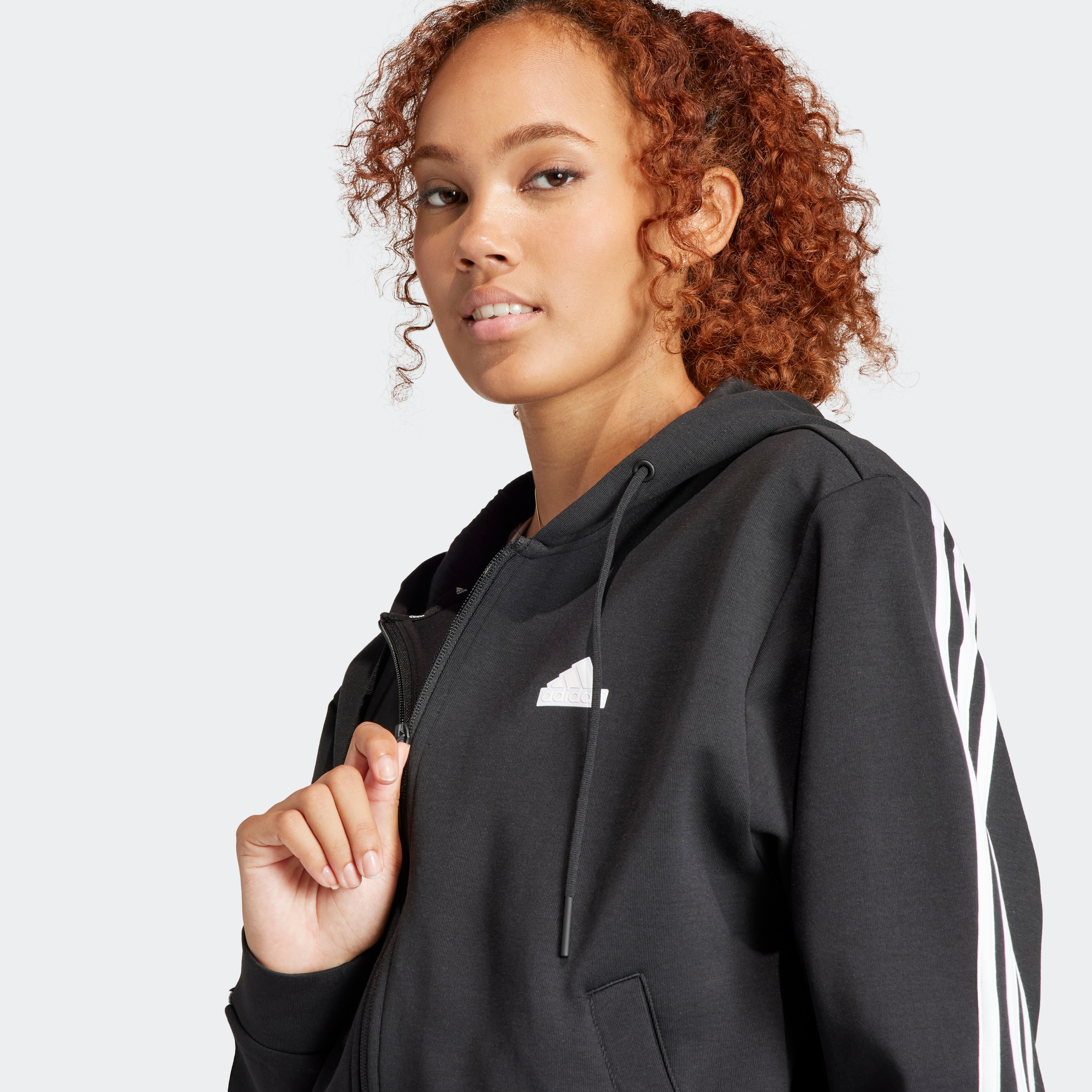 adidas Sportswear Kapuzensweatshirt »W FI 3S FZ HD«