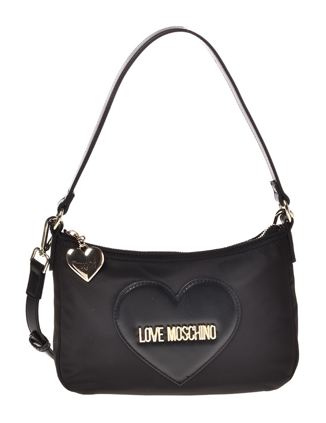 Image of LOVE MOSCHINO Hobo, mit goldfarbenen Herz Anhänger bei Ackermann Versand Schweiz