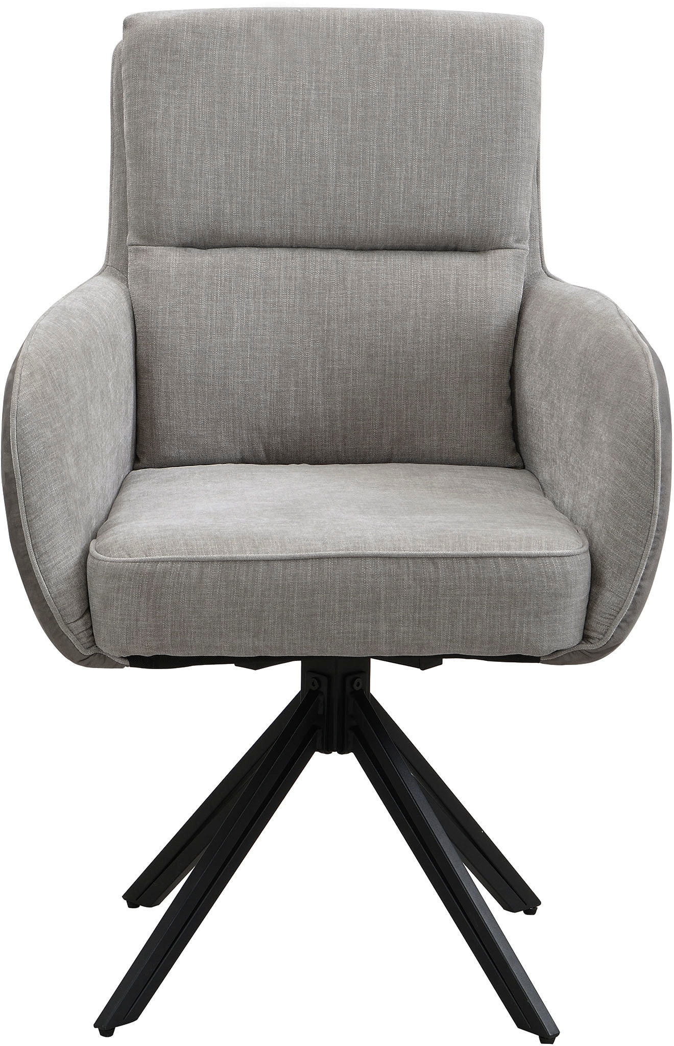 byLIVING Chaise de salle à manger »Tino« (Ensemble) 2 cuisPivotant à 360 degrés avec rembourrage à ressorts, housses de qualité