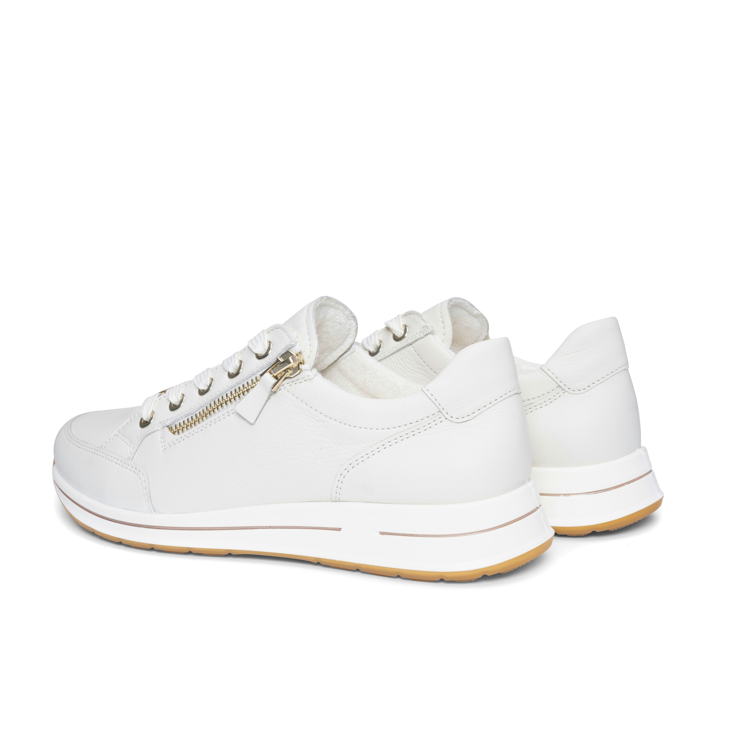 Ara Sneaker »OSAKA«  Freizeitschuh, Halbschuh, Schnürschuh mit Reissverschluss, H-Weite
