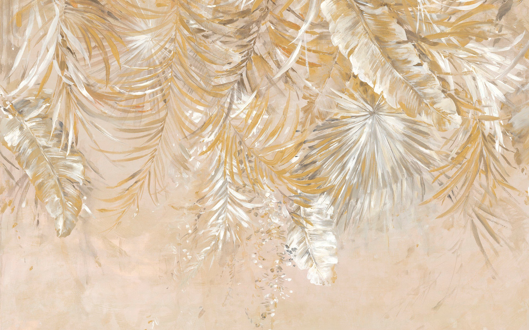 Image of Komar Vliestapete "Digitaldruck Vlies - Coco Champagne - Grösse 400 x 250 cm" bedruckt glatt Wohnzimmer, Schlafzimmer