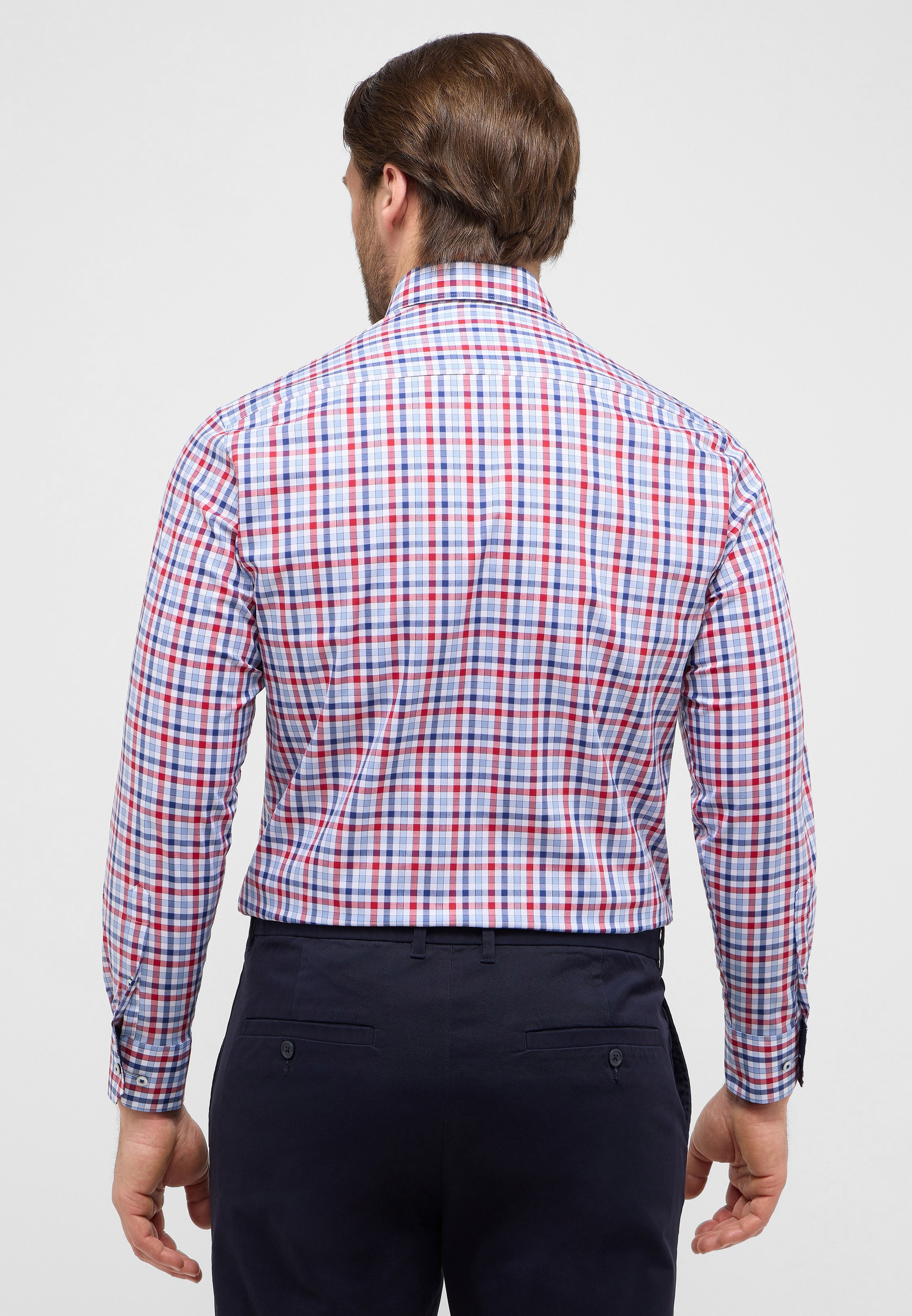 Eterna Langarmhemd »COMFORT FIT« NON IRON (bügelfrei)