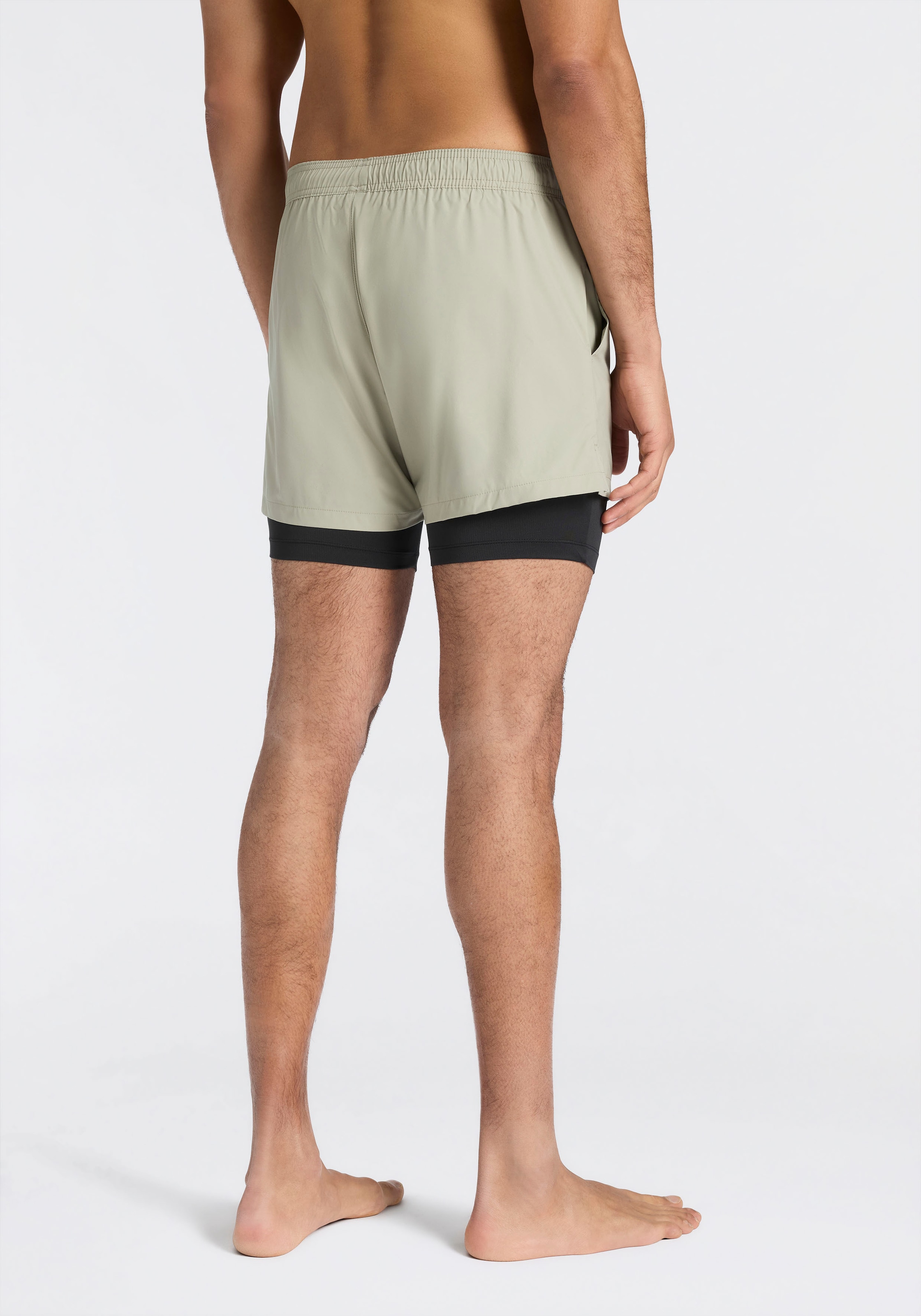 HUGO Underwear Short de bain »ACTIVE SWIM SHORTS« 2-in-1, mit integrierter Leggings