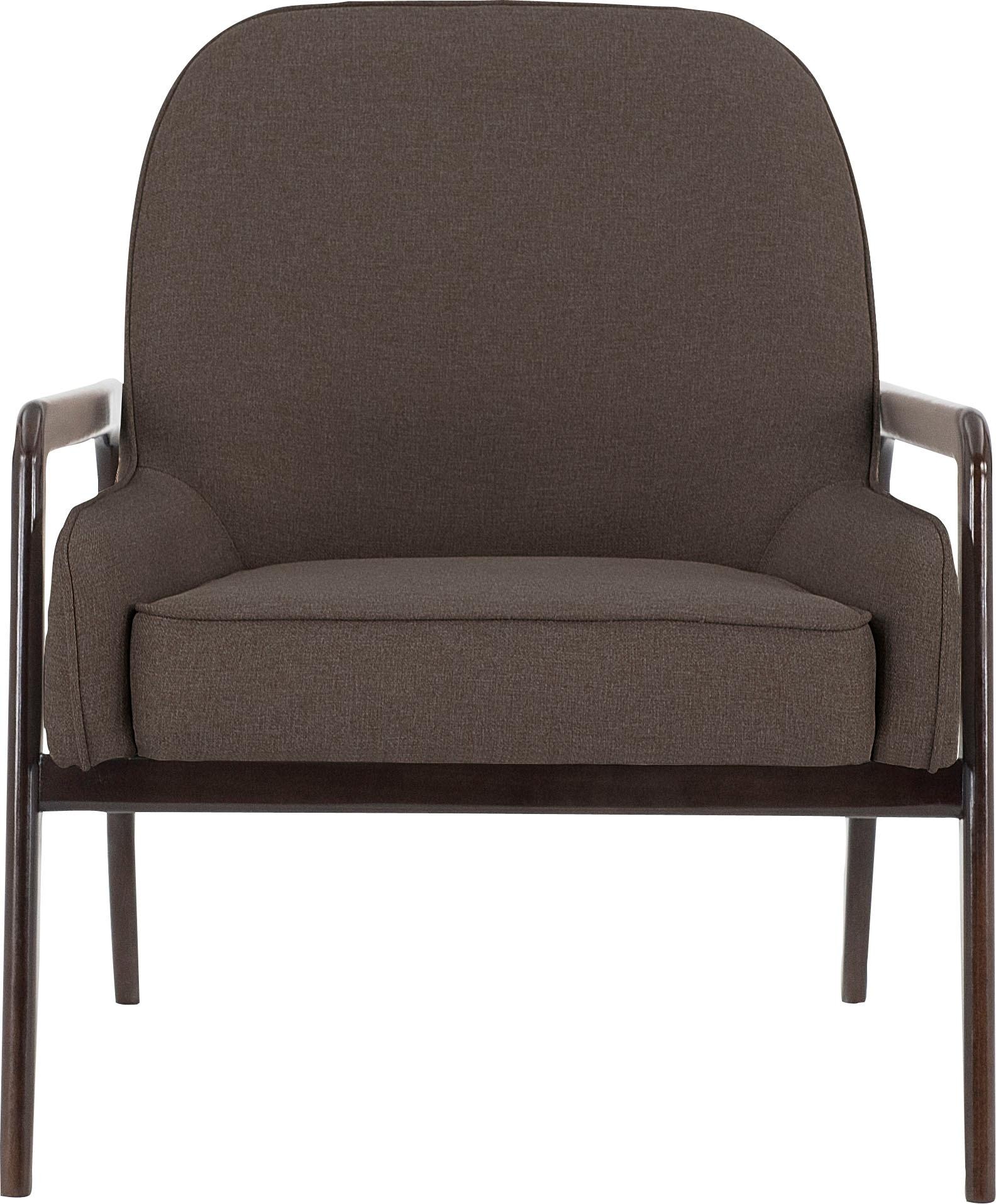 andas Sessel »Braga« wahlweise mit Gestell aus Eiche in dunkel oder Buchenholz in hell