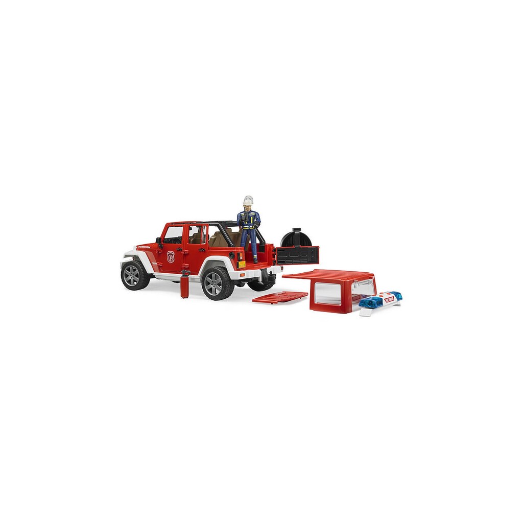 Bruder® Spielzeug-Feuerwehr »Jeep Wrangler Unlimited Feuerwehr«