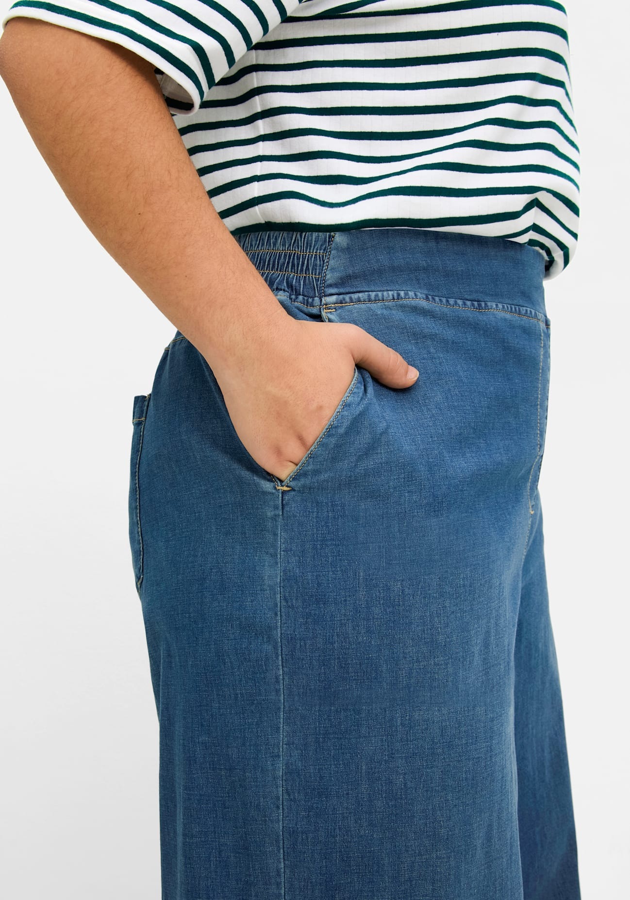 Sheego Schlupfjeans, (1 tlg.)