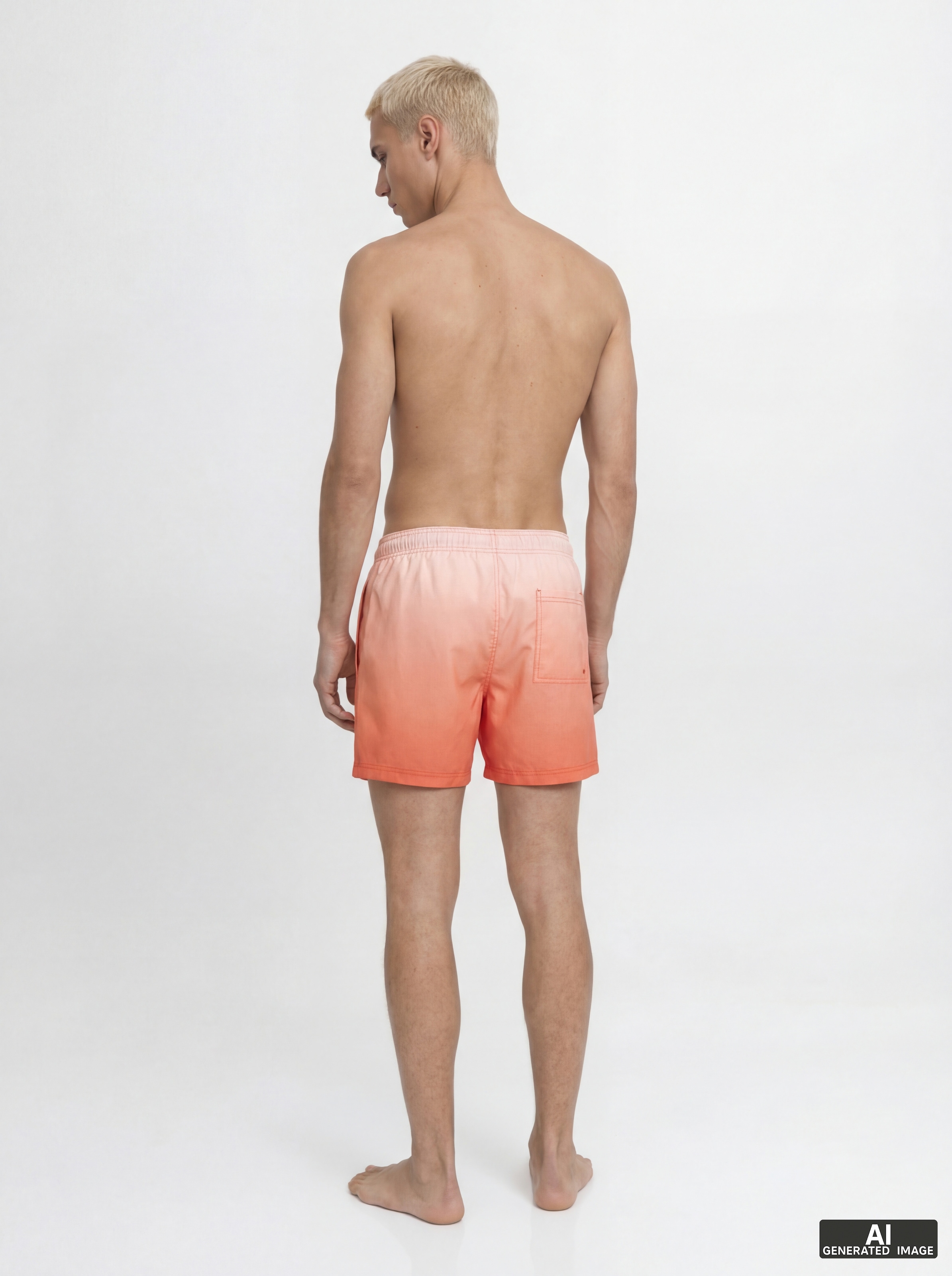 Jack & Jones Badeshorts »JPSTMAUI HORIZON DIP DYE SWIM SHORTS« Kunstfaser, normal geschnitten