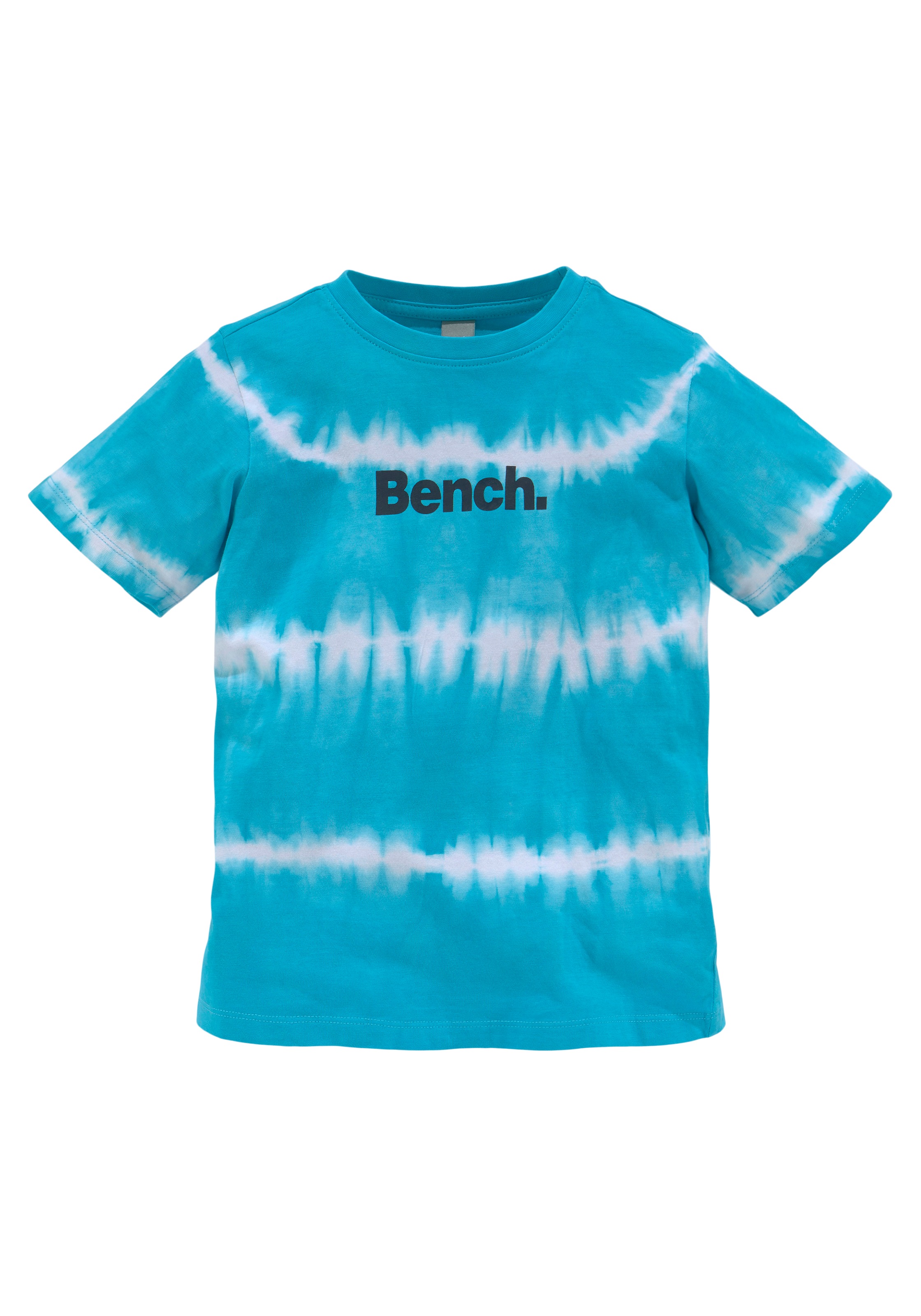Trendige Bench. T-Shirt, (Packung, 2 - Batikoptik versandkostenfrei ohne 2er-Pack), toller shoppen tlg., Mindestbestellwert in