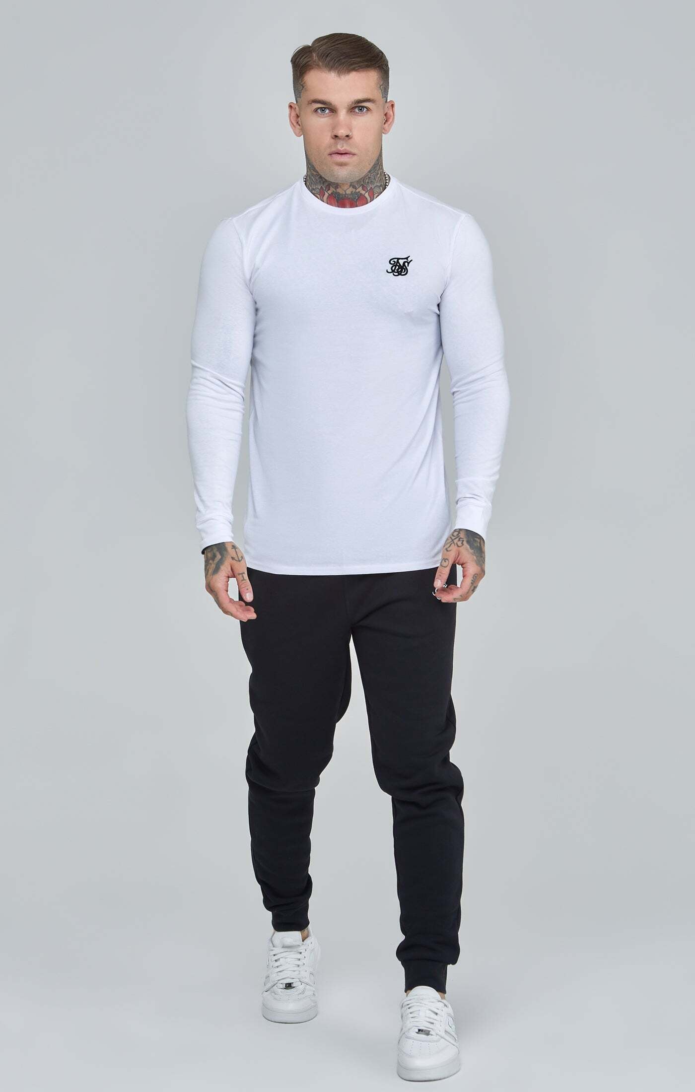 Siksilk T-Shirt »Siksilk T-Shirts Essentials Long Sleeve T-Shirt«